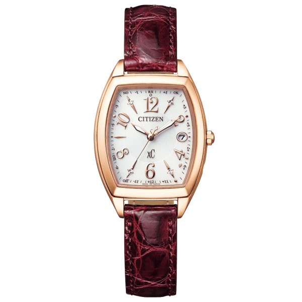Citizen Cross Sea basic collection ES9394 56A silver dial wristwatch for women
