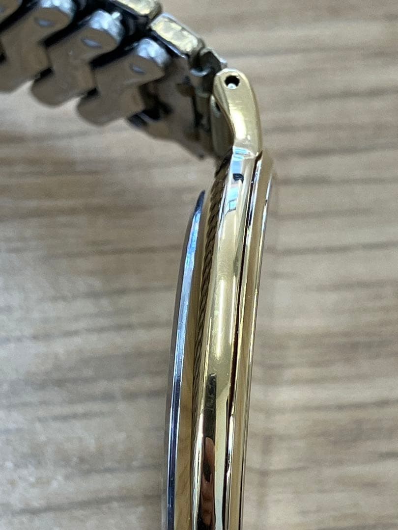 CITIZEN EXCEED Quartz Watch, Gold, 3 Hands, Non-functional 【USED】