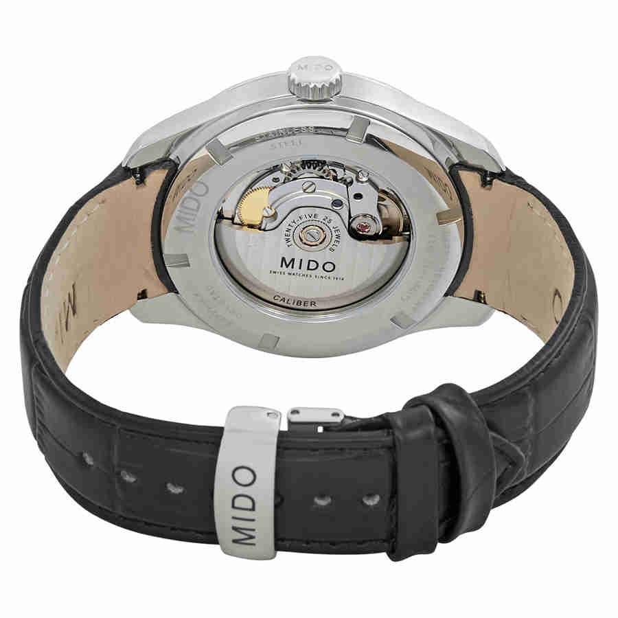 Mido Belluna II Automatic Black Dial Men’s Watch M0246301605100