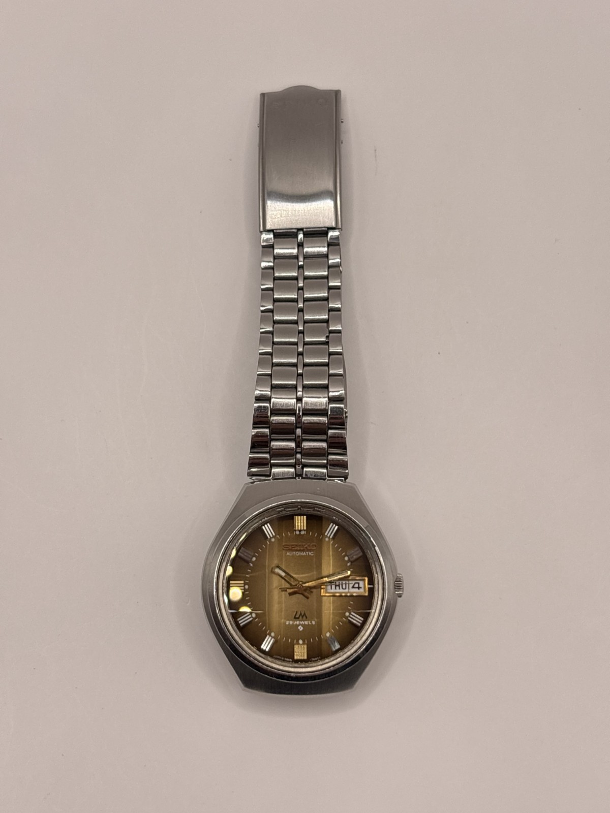 Seiko LM Lord Matic 5606-7300 Automatic 25 Jewels Day Date Men’s Watch Japan