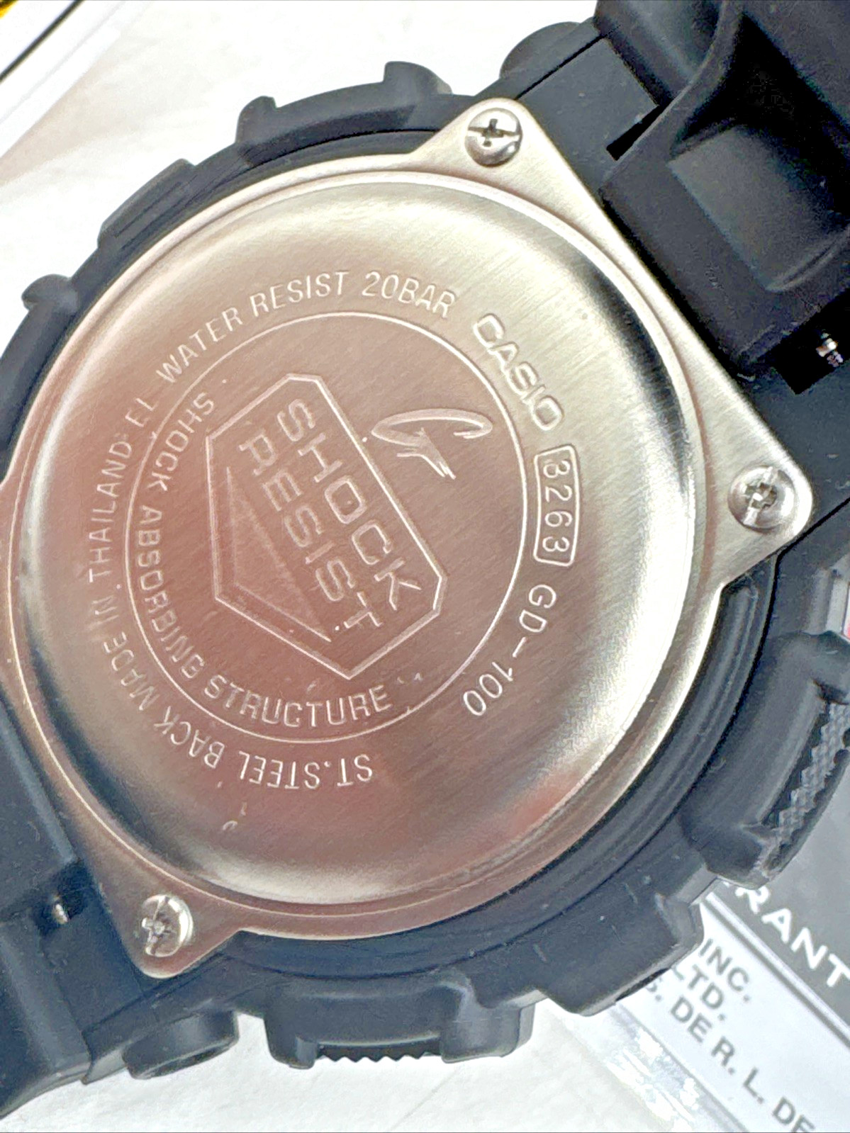 Casio GD-100-1B Wrist Watch for Men 3263