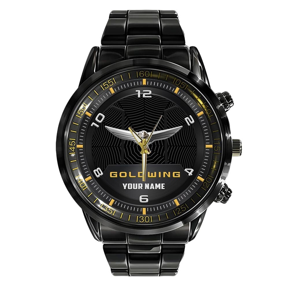 Ho.n.da gold.wing Stainless Steel Watch