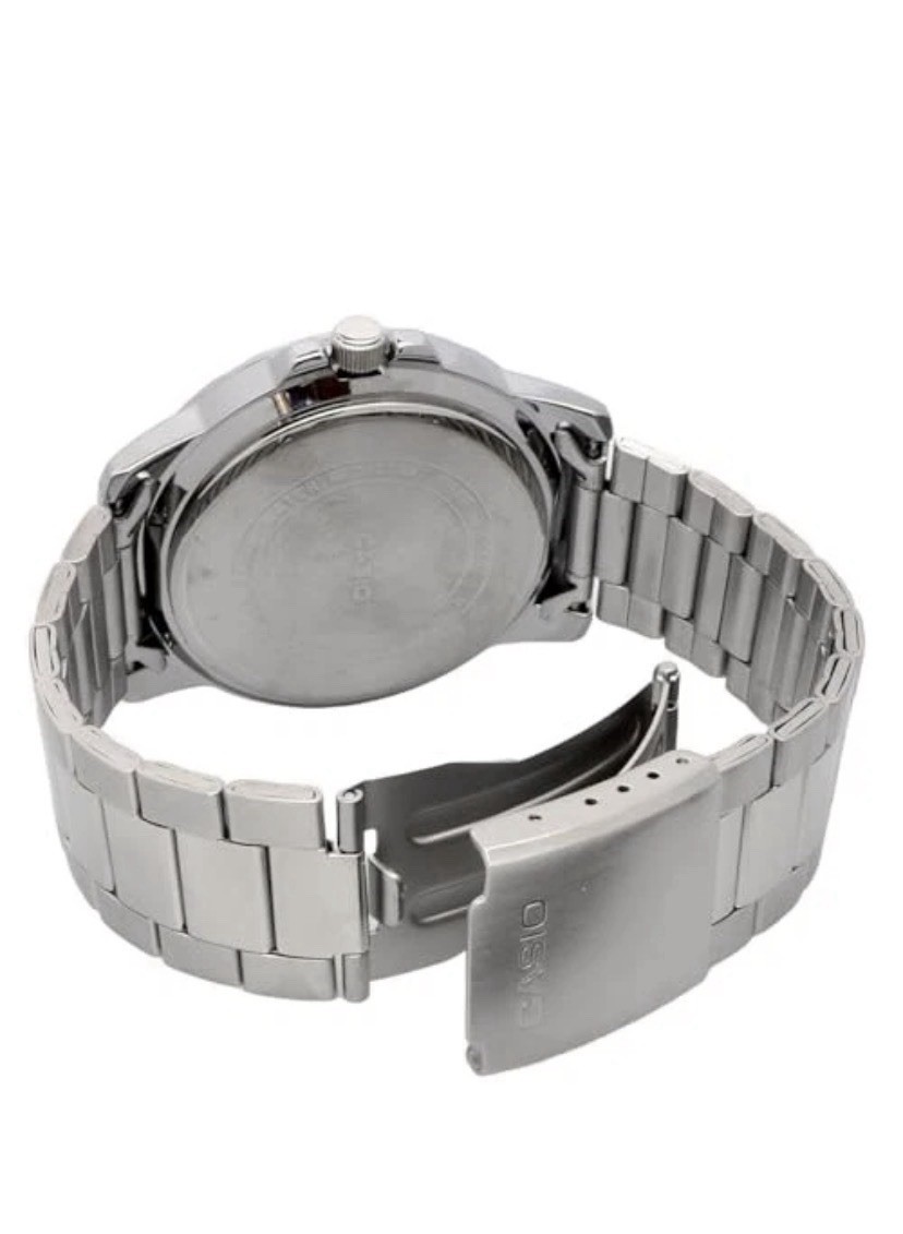 Casio Standard Quartz Men’s Watch MTP-VD01D-3E2V with Metal Band Blue-Green