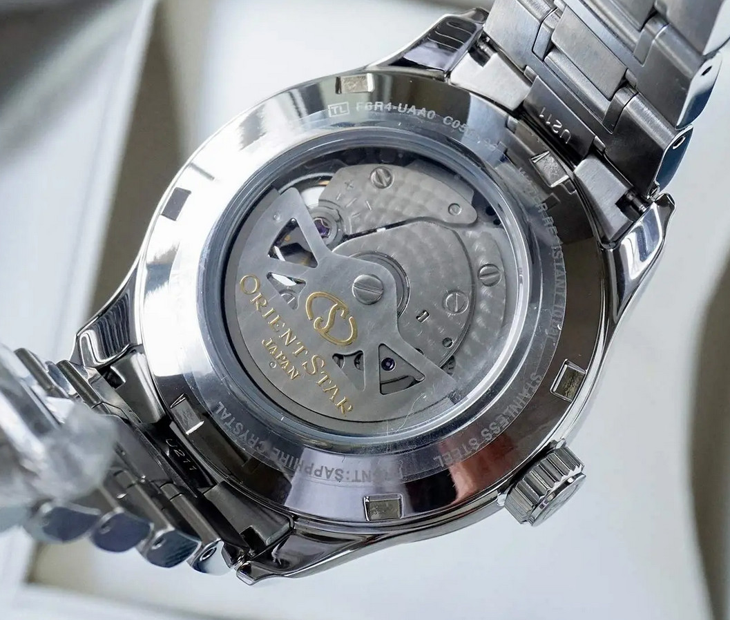 Orient Star Automatic Gray Dial Sapphire Crystal Men’s Watch RK-AT0009N