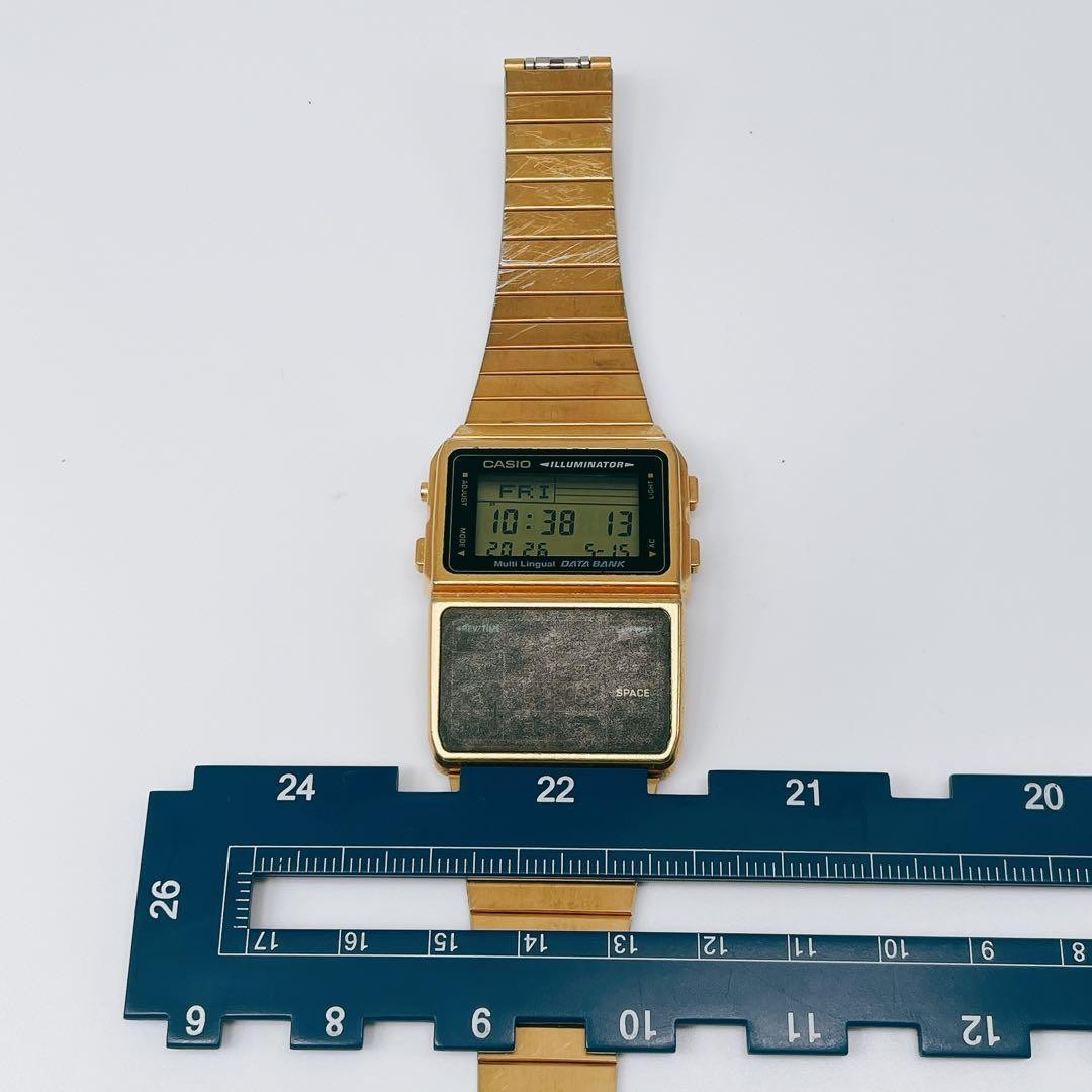 New battery/working Casio Data Bank vintage watch DBC-611G
