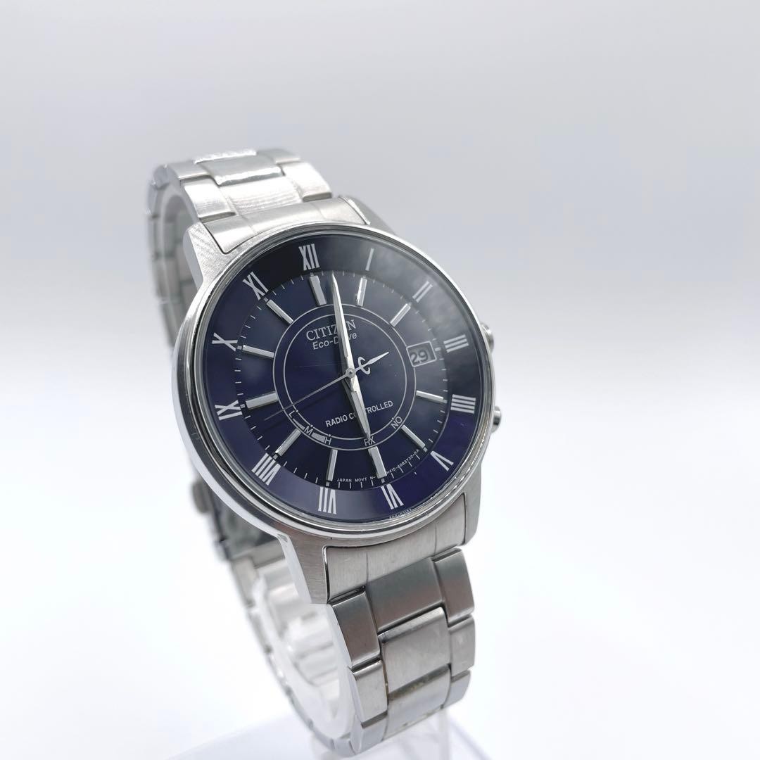Excellent condition CITIZEN FORMA radio-controlled solar watch H415 【USED】