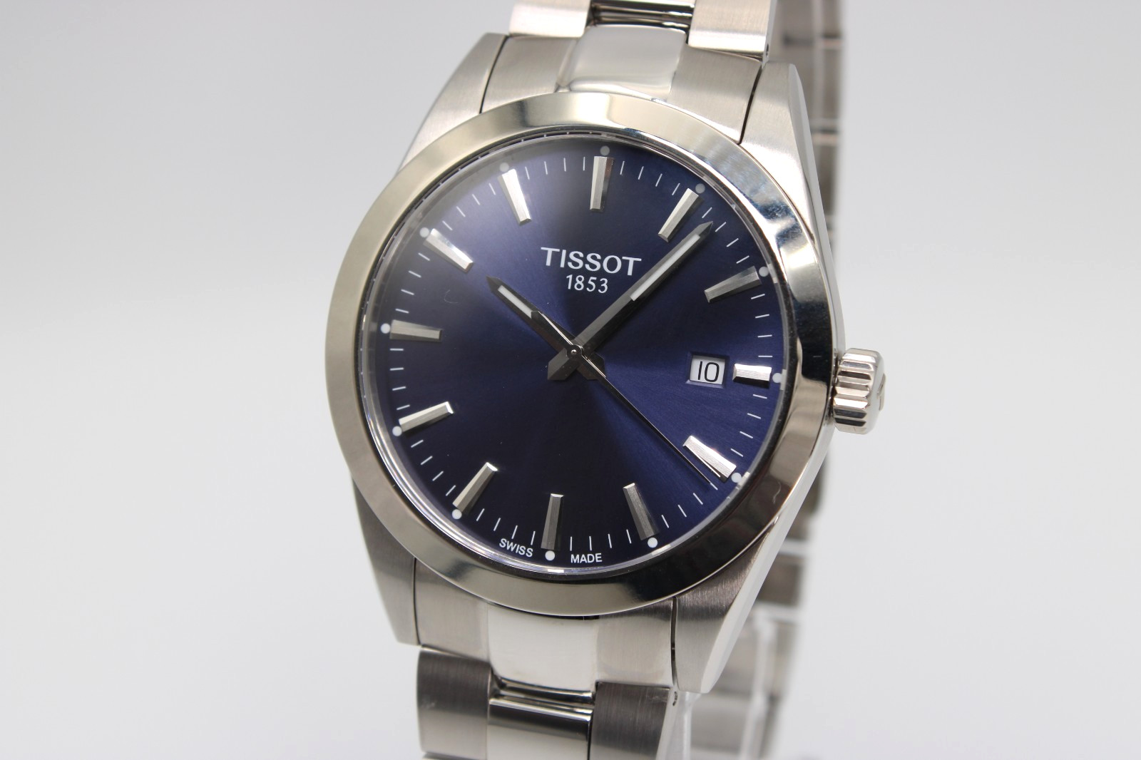 TISSOT Gentleman T127.410.11.041.00 Quartz Blue Dial Men’s Watch 40mm