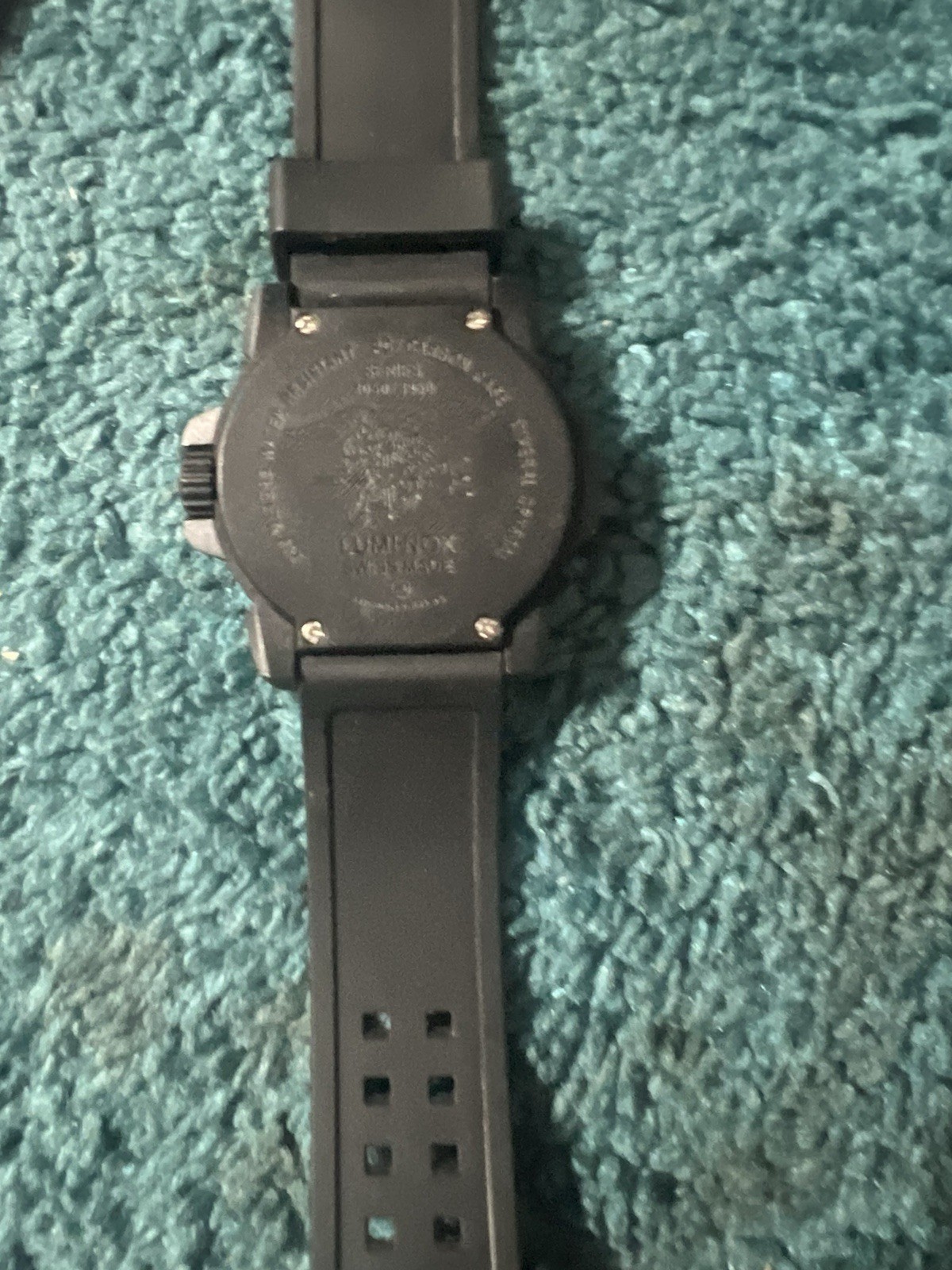 Luminox PC Carbon Series Black Carbon Quartz 200m Date 44mm Black Strap