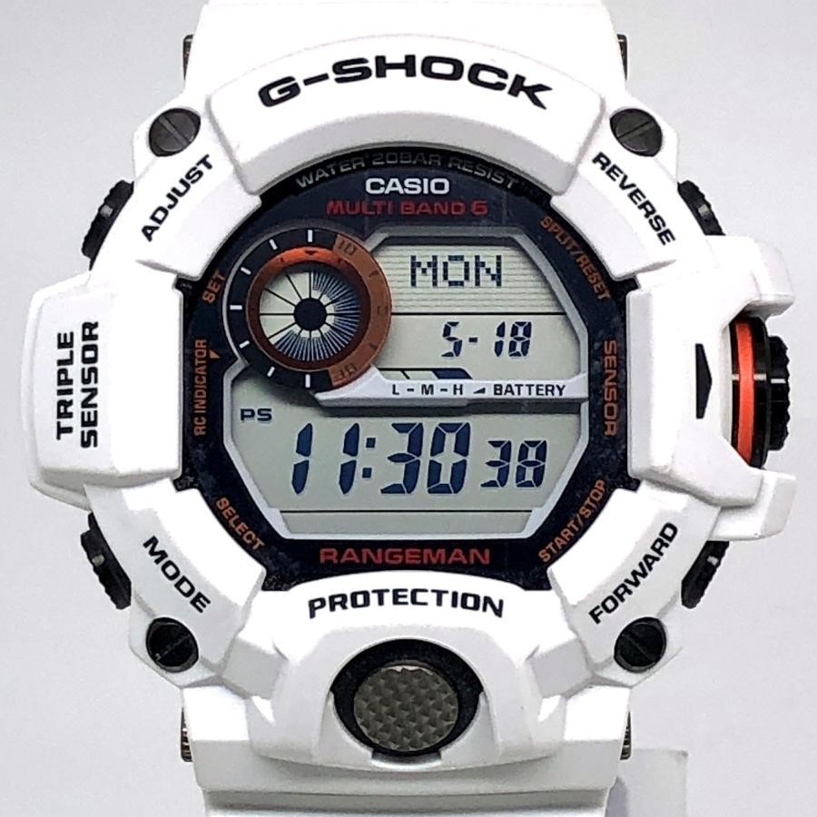 [Near Mint] G-SHOCK GW-9400BTJ-8 RANGEMAN BURTON Collabo 2nd Ice Gray from JAPAN
