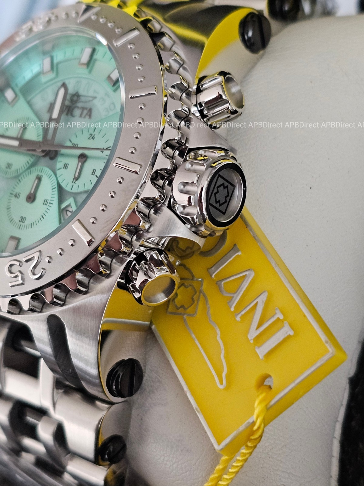 Invicta – CHAOS – Coalition Forces – TURQUOISE Blue 50mm Chronograph Mens Watch