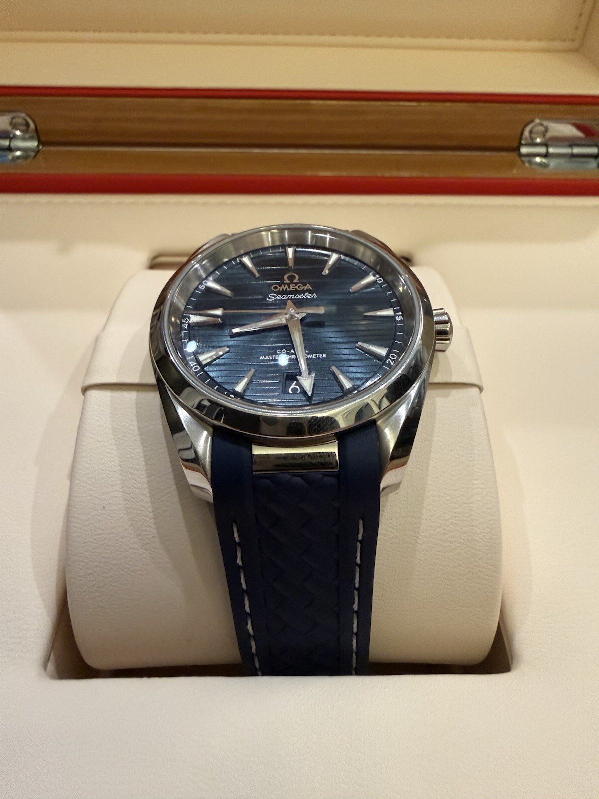OMEGA Seamaster Aqua Terra Navy Blue 150M 220.10.38.20.03.001 – STRAP & BRACELET