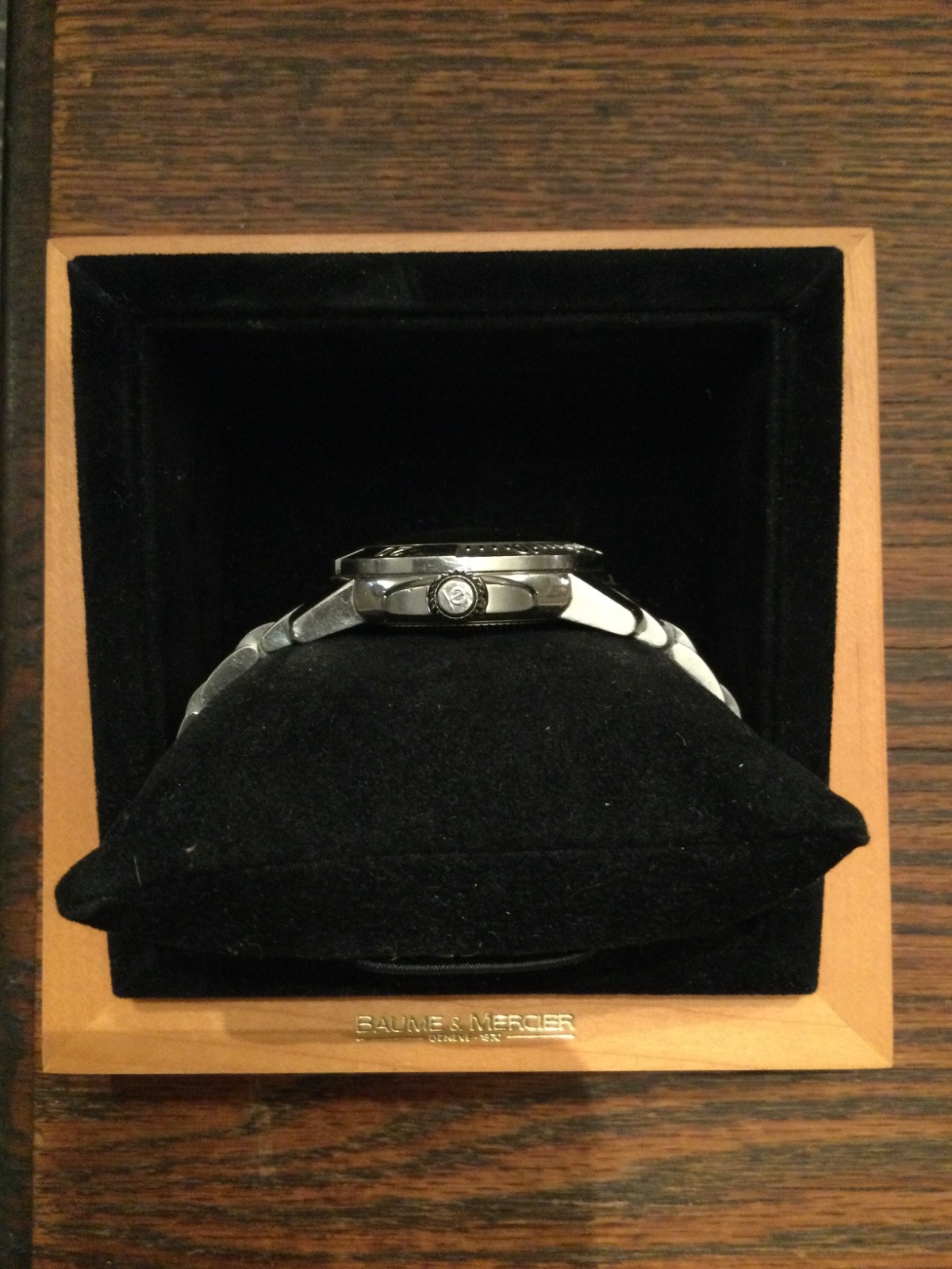 Baume & Mercier Capeland Men’s Black Watch – 65353