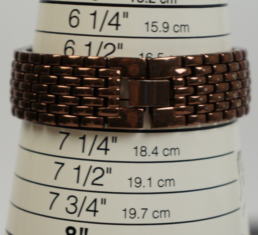 studio time watch square crystal rose gold womens 32.6mm