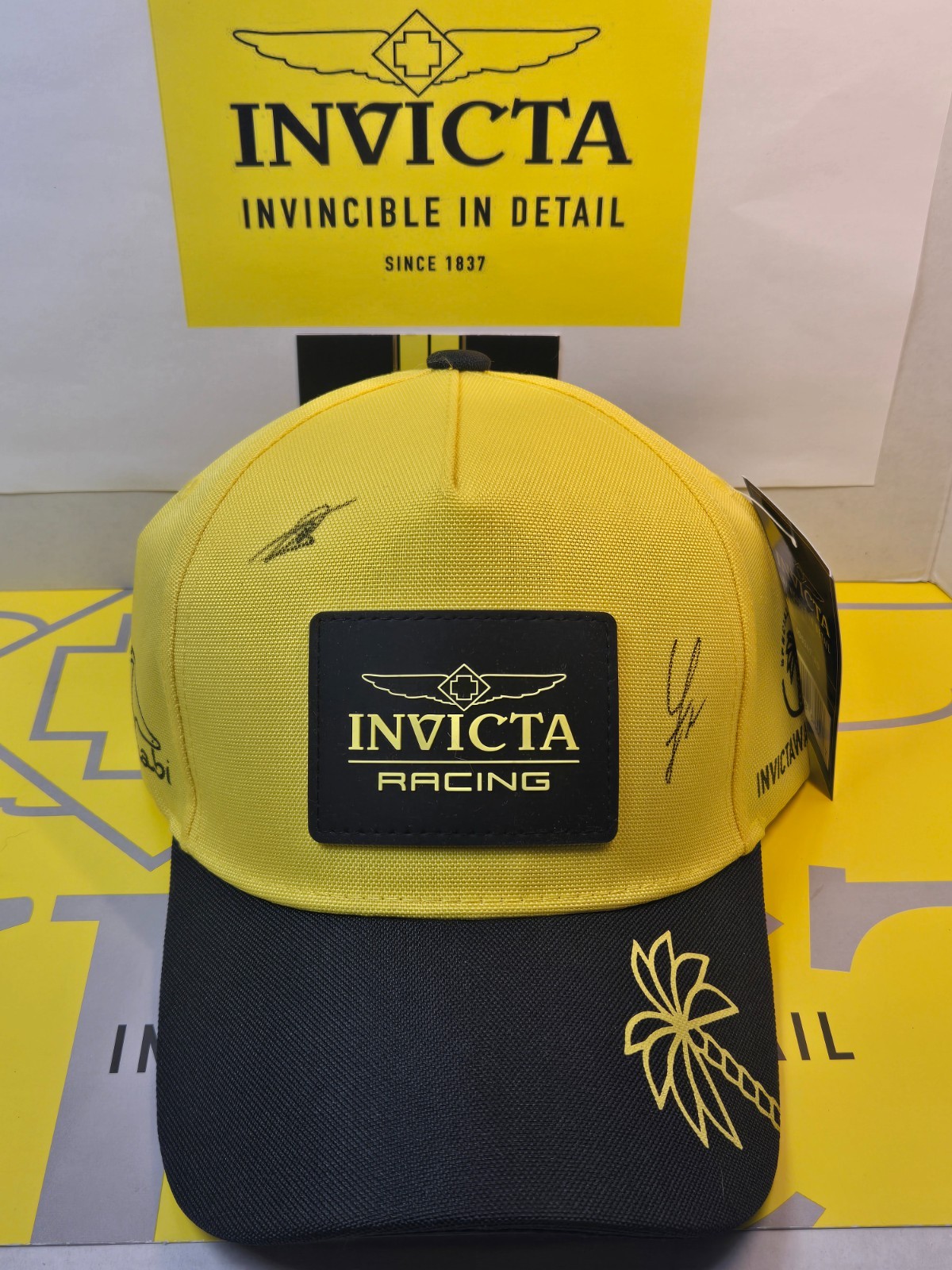 Invicta Special Edition Replica Racing Car w/ S1 Rally Watch & Autographed Hat!!