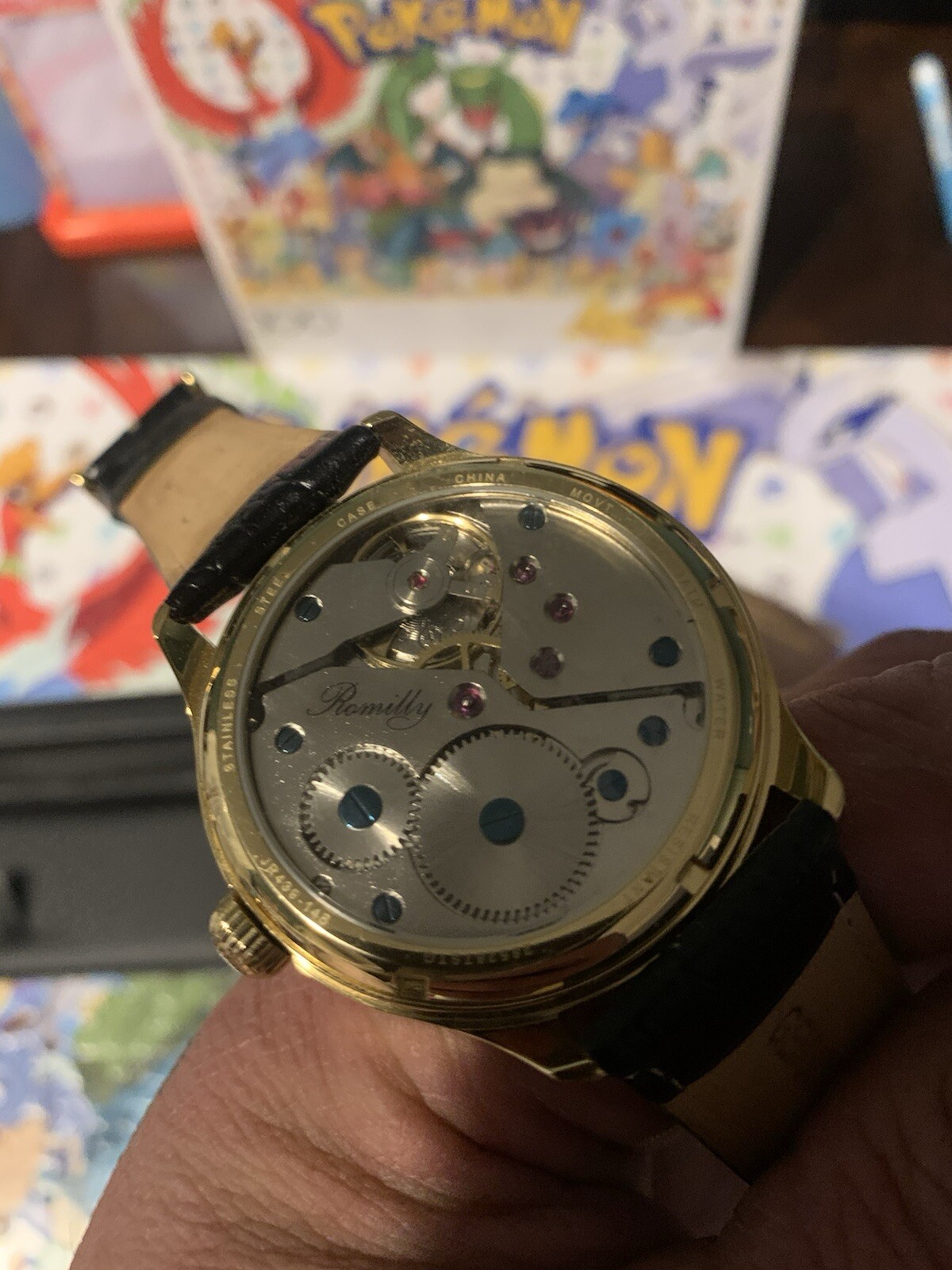 Jean Romilly Watch W Certificate. Never Worn. Custom Made. 1 Of 1. 2016
