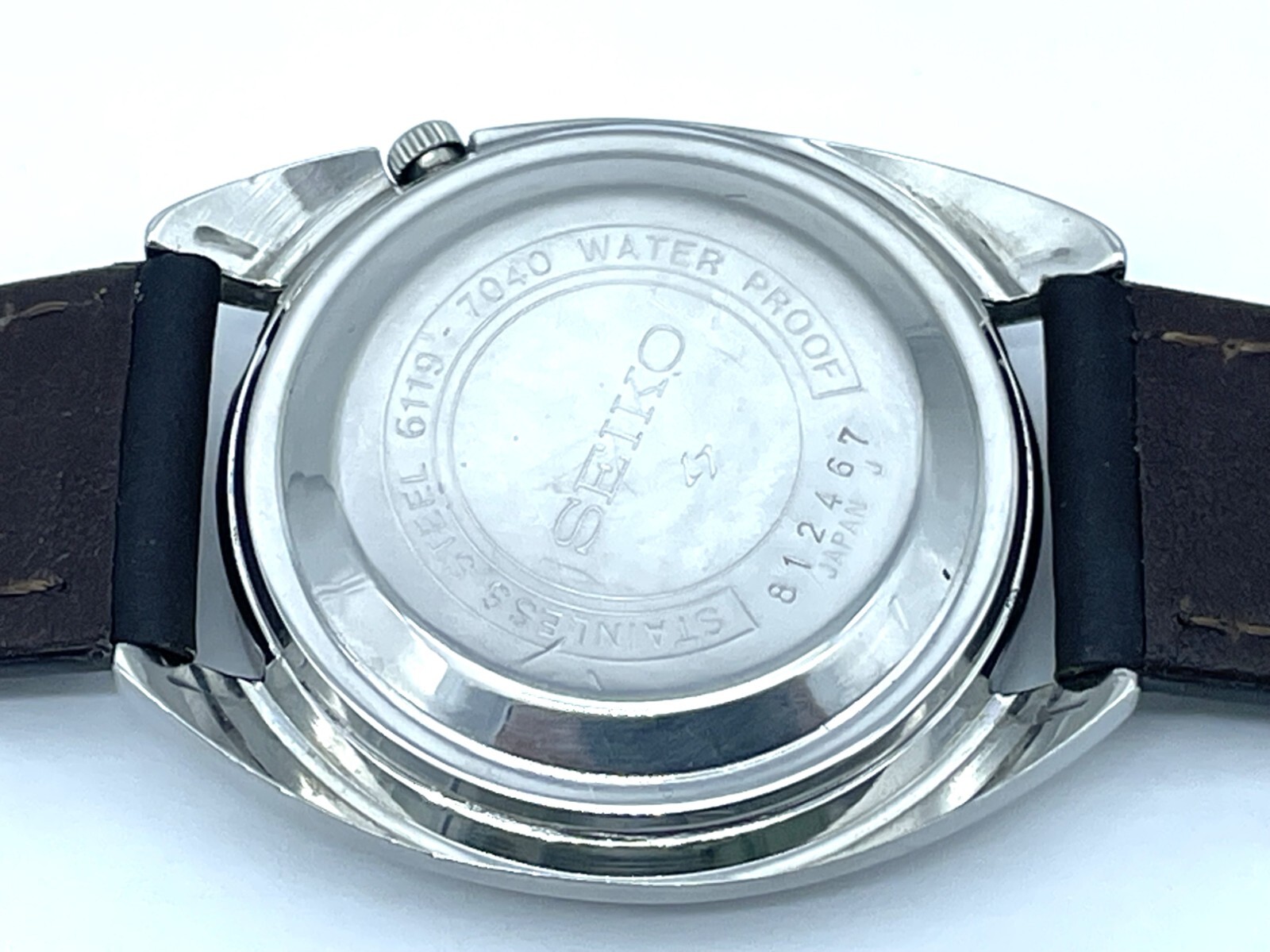 Vintage UKIYOE SEIKO 5 Automatic Watch New Glass Shouen Uemura Jonomai
