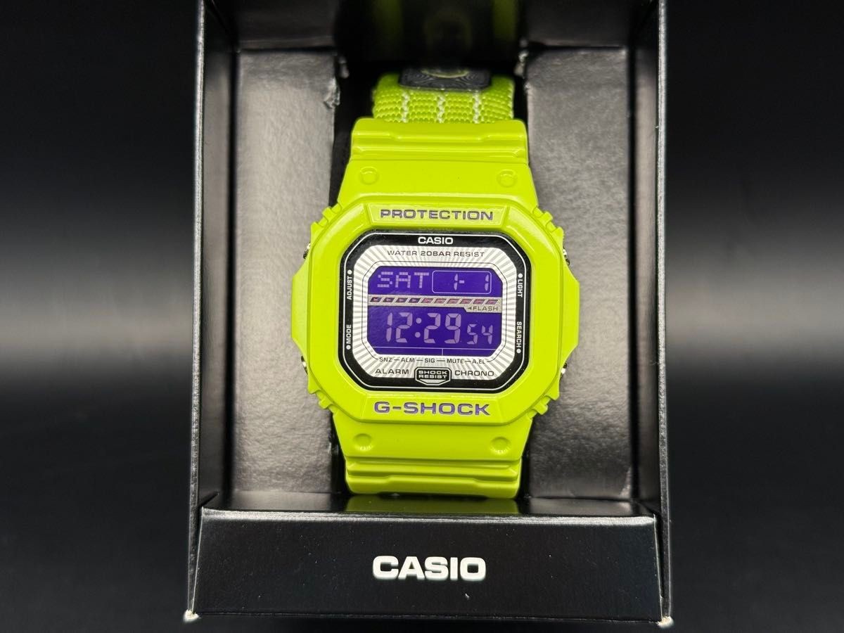 CASIO G SHOCK GLS 5600V 3DR Lime Green Brand New