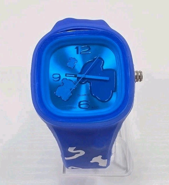 Flex Autism Awareness Watch Blue Silicone Band New Battery