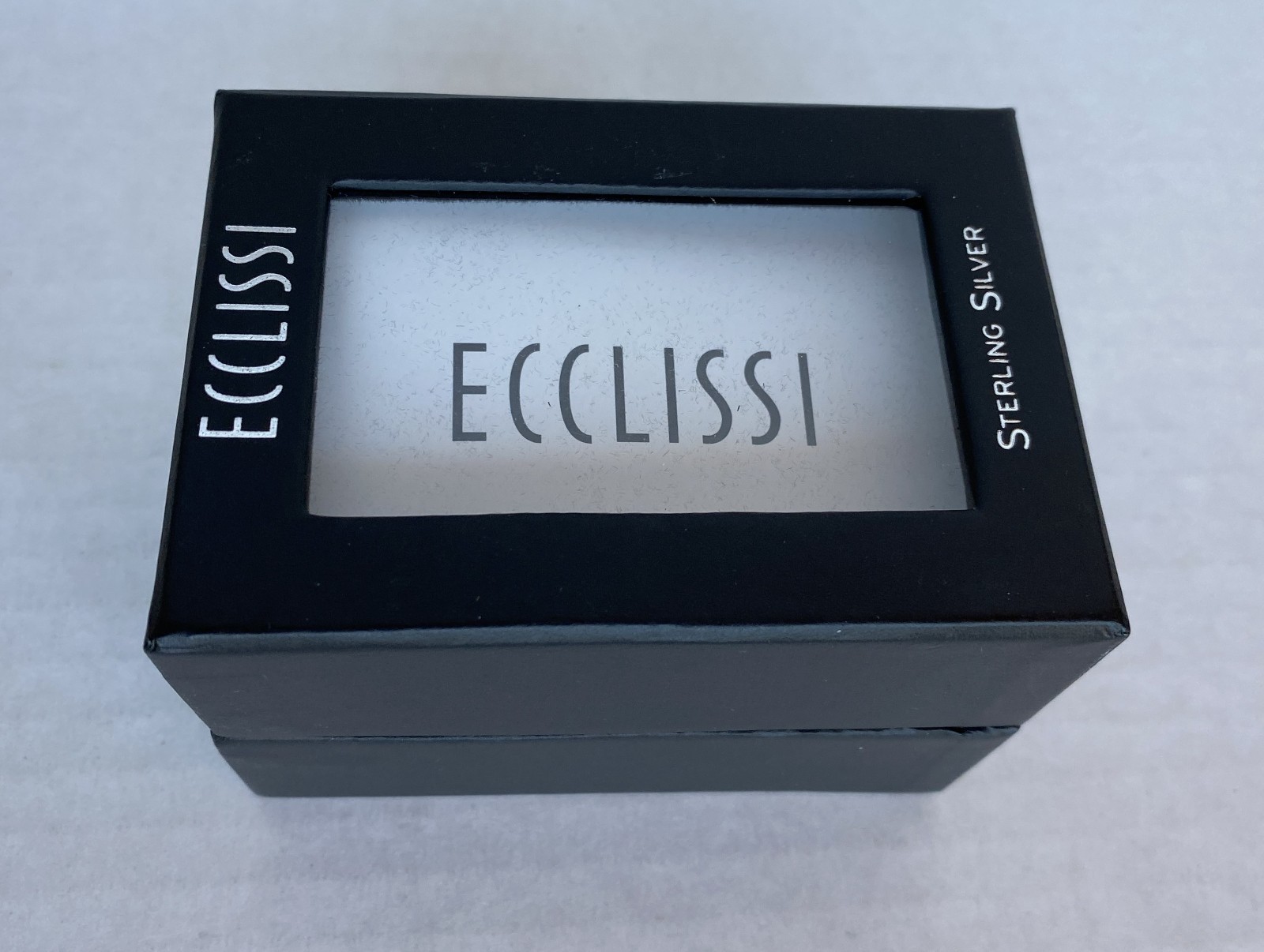 Ecclissi Sterling Silver Wristwatch – 74g – Blue Dial – Model 33820
