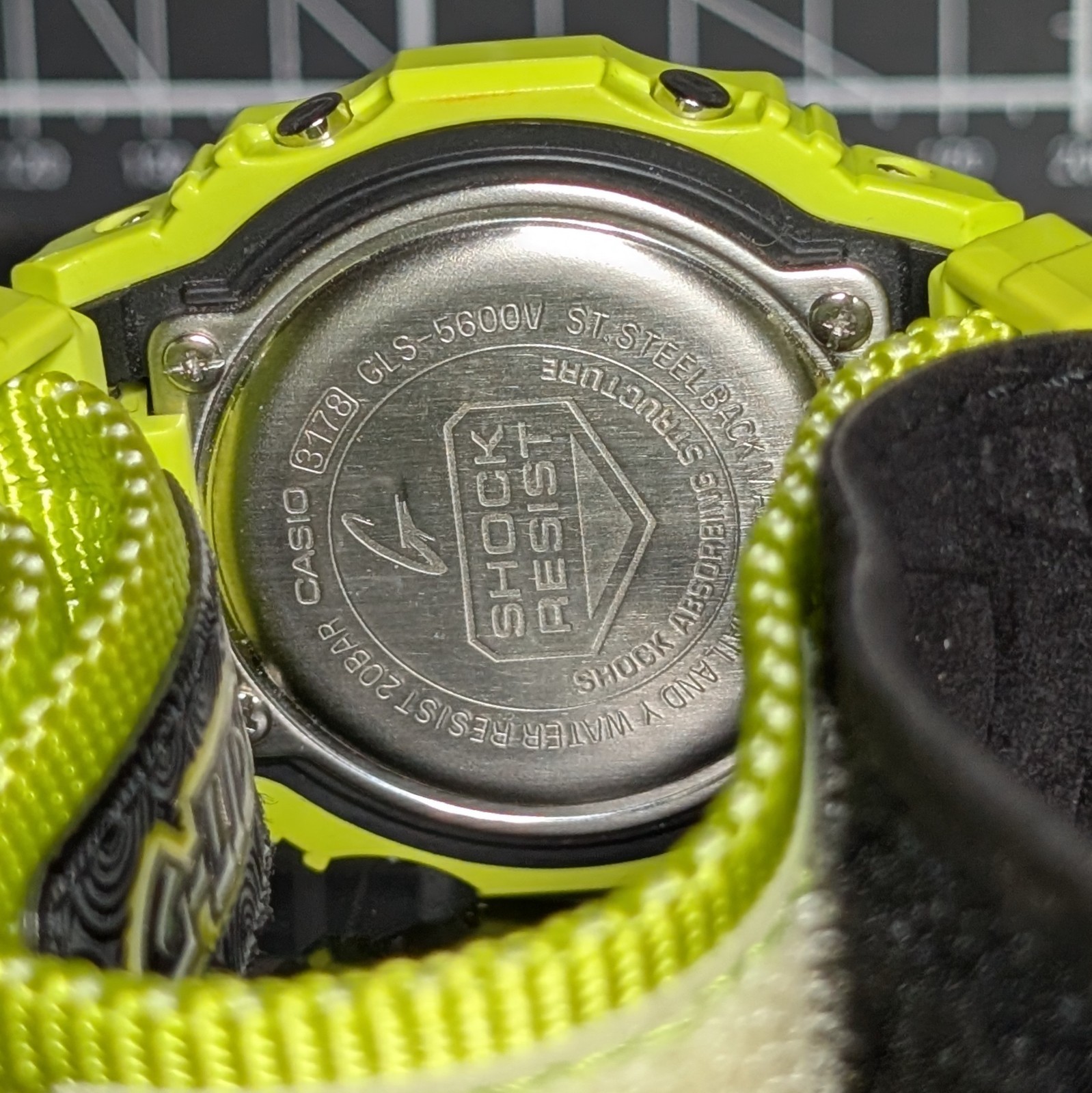 Casio G-Shock GLS-5600 Low Temp (-20°c) Resist Square Green Purple GLS-5600V-3