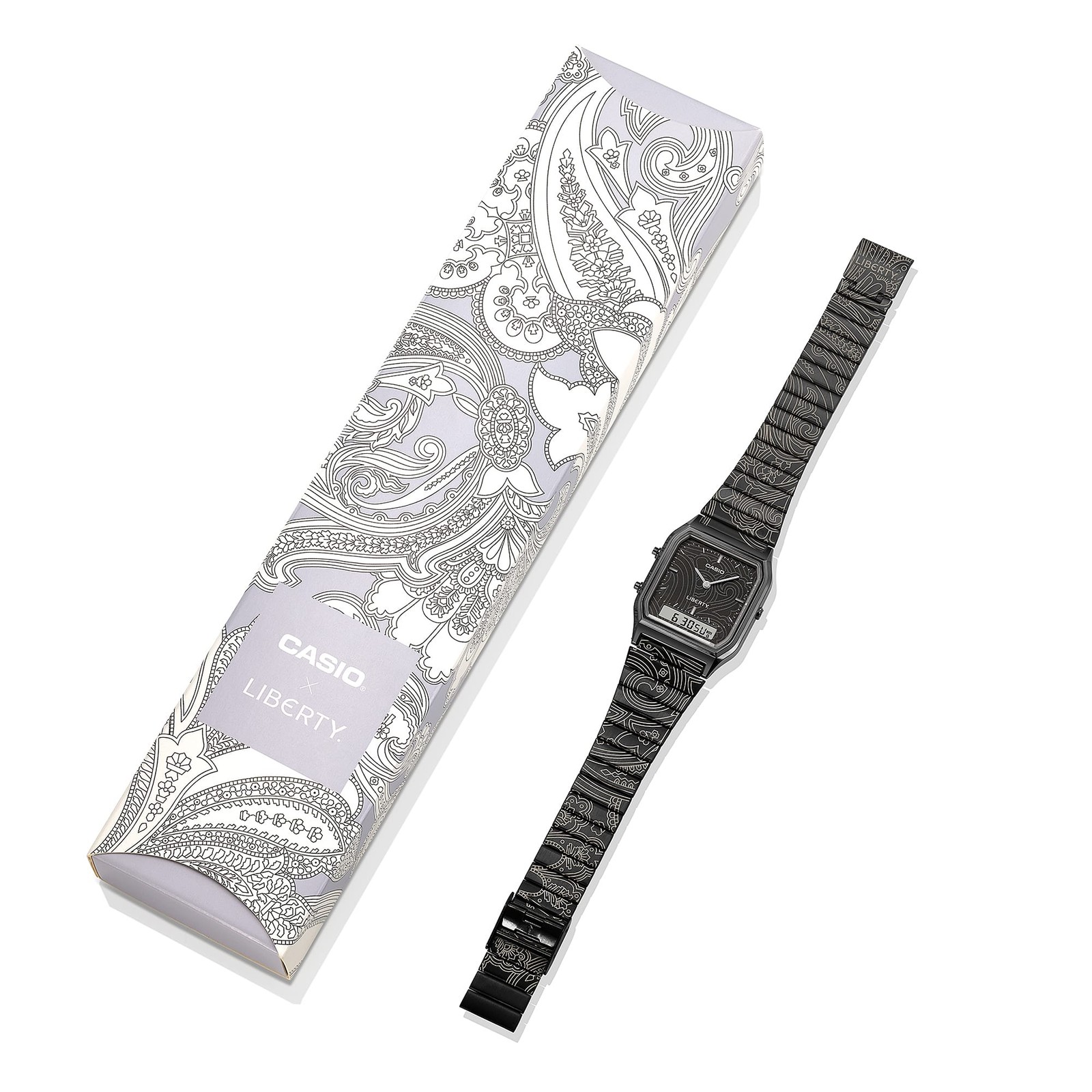 Casio Classic AQ-230EBLT-1AJR LIBERTY Collaboration Limited Black 29.8mm Watch