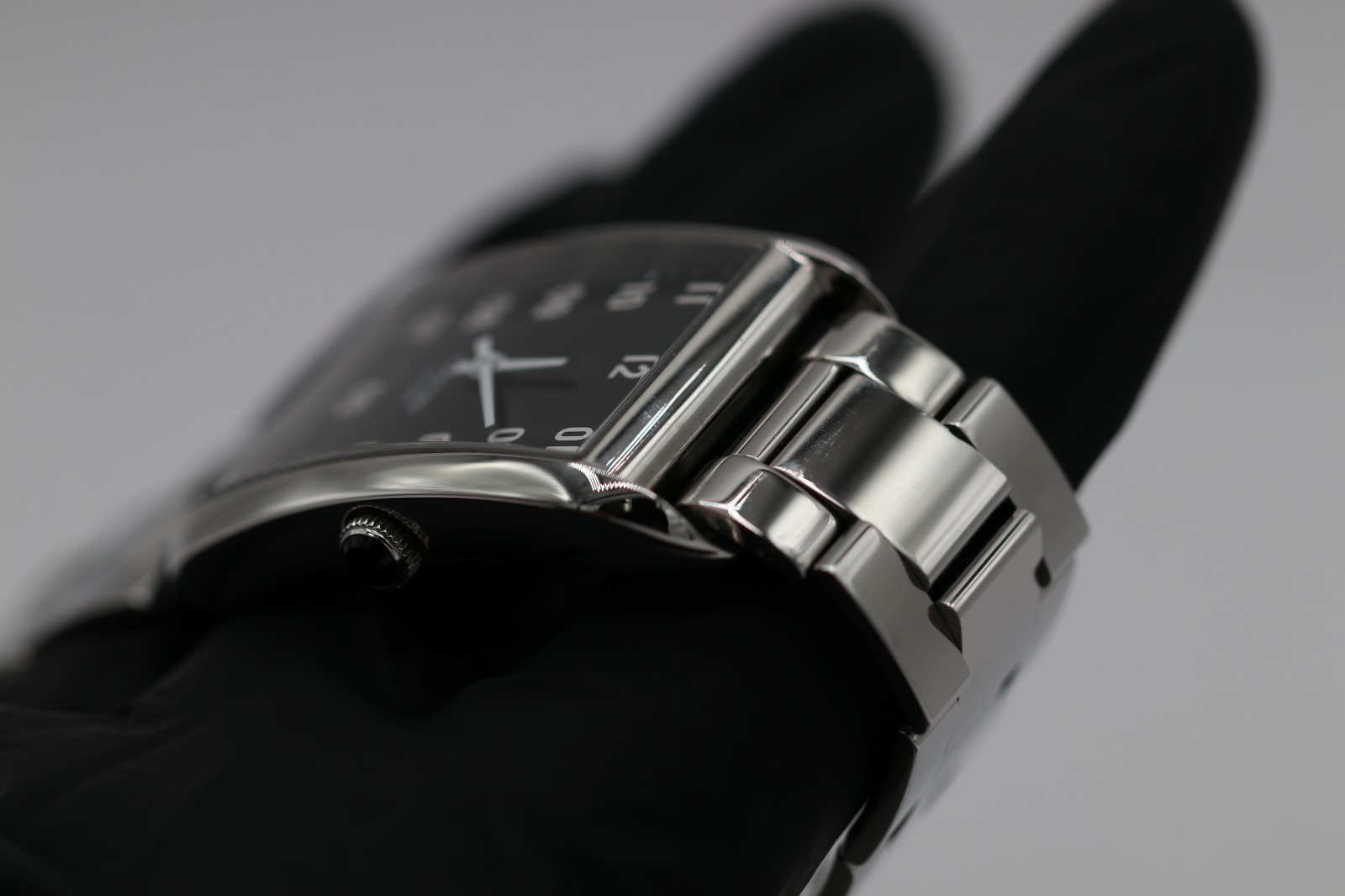 Tom Ford Watch, N.001 Quartz, Black Dial , Stainless Steel Band | MSRP $2,200