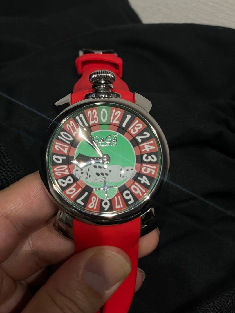 GaGa MILANO Manuale 48mm Las Vegas 5010.LV.01S Used