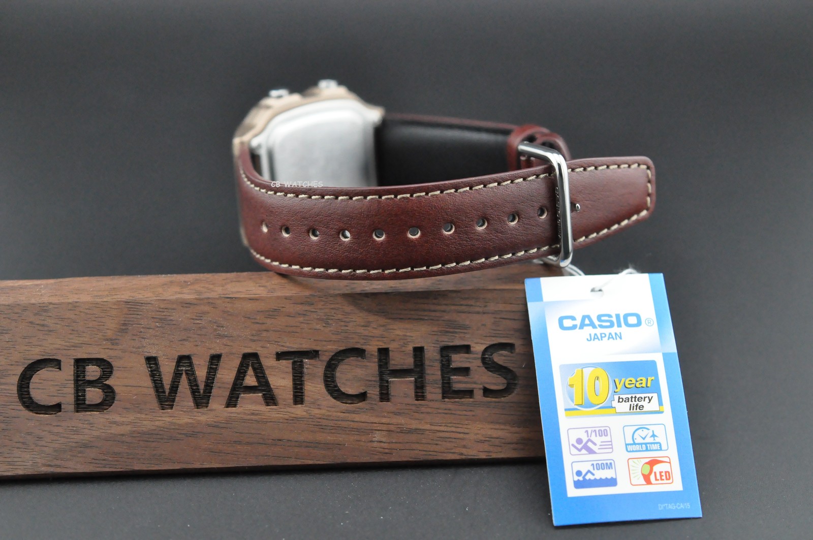 Casio AE-1200WHL-5AV, World Time Watch, Chronograph, 5 Alarms, 10 Year Battery