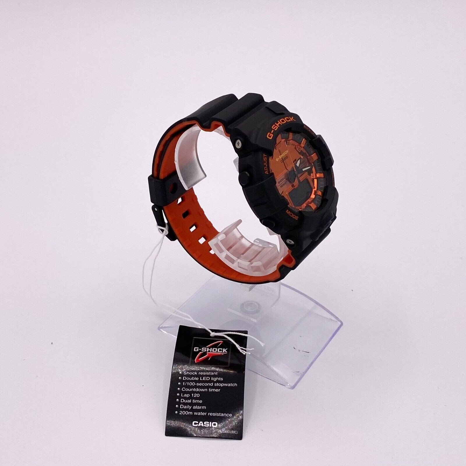 CASIO G-SHOCK GA-800BR-1ADR Digital Analog Rubber Men’s Watch