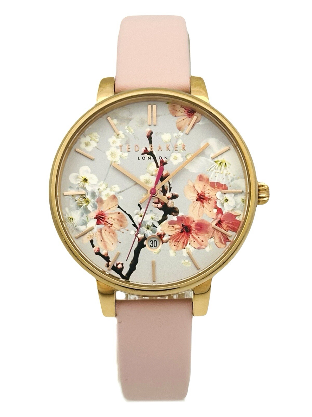 Ted Baker Kate Women’s TE10031545 Multicolour Floral Dial Pink Strap Watch
