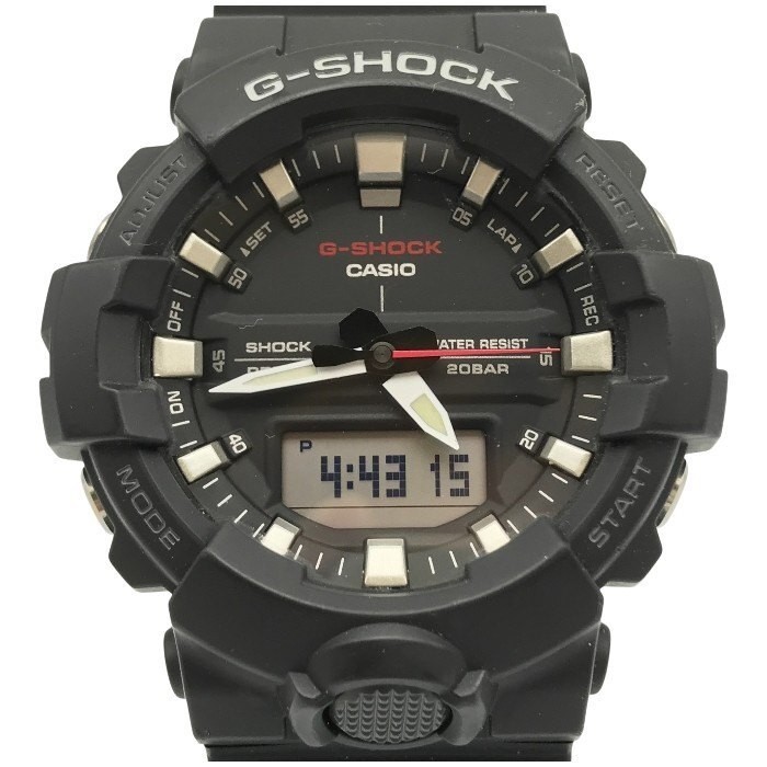 CASIO G-SHOCK GA-800-1AJF GA-800-1A Big Case Dual Time Stopwatch From Japan