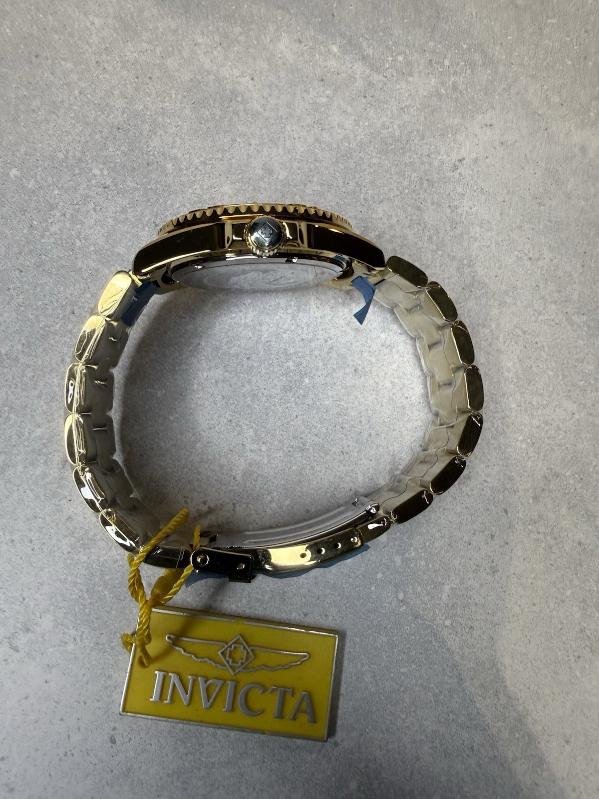 Invicta Pro Diver Men’s Gold Watch 43mm Gold Dial 200M New Box & Tag