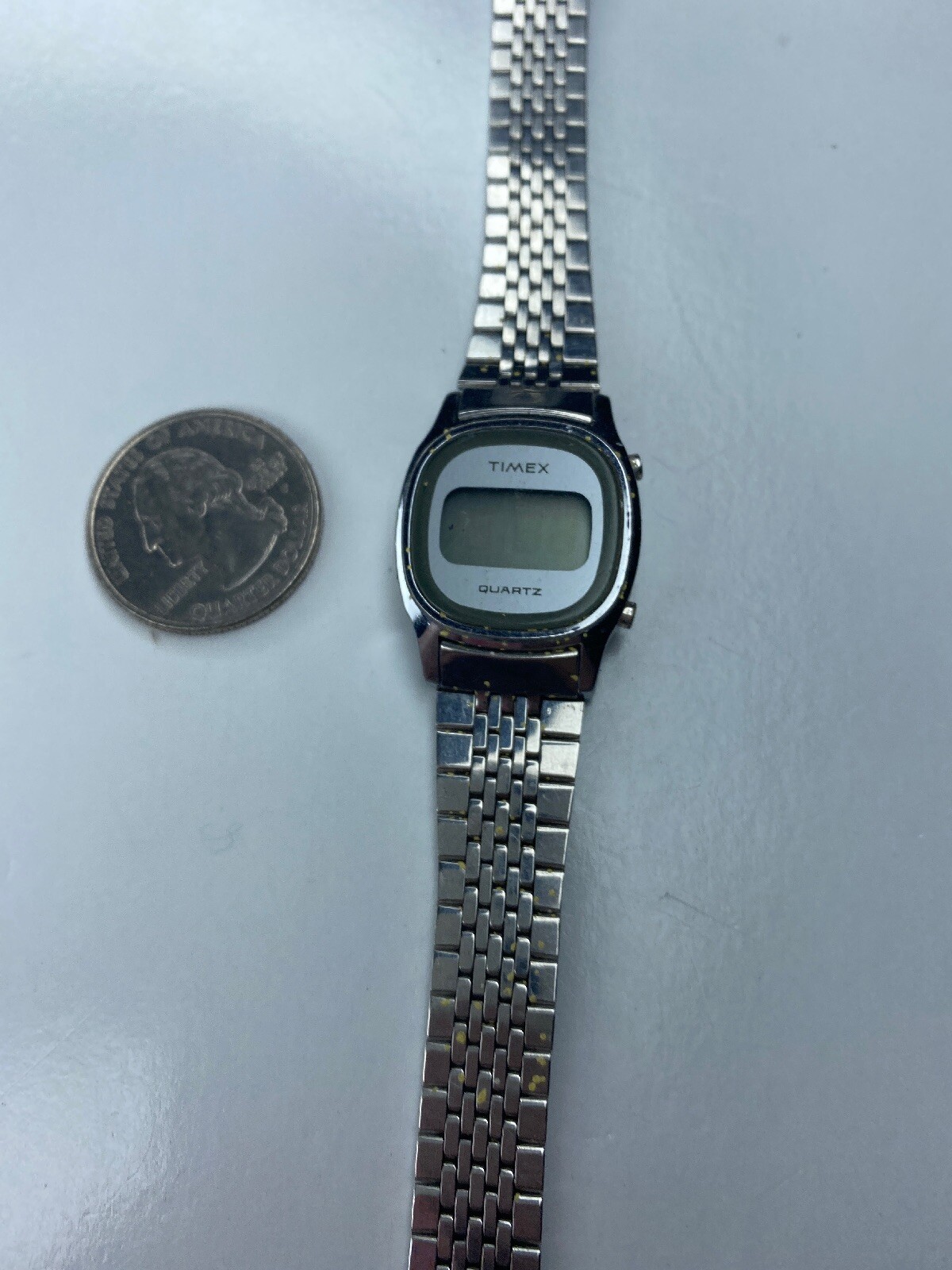 E Timex L Cell Philippines Stainless Ladies LCD Untested