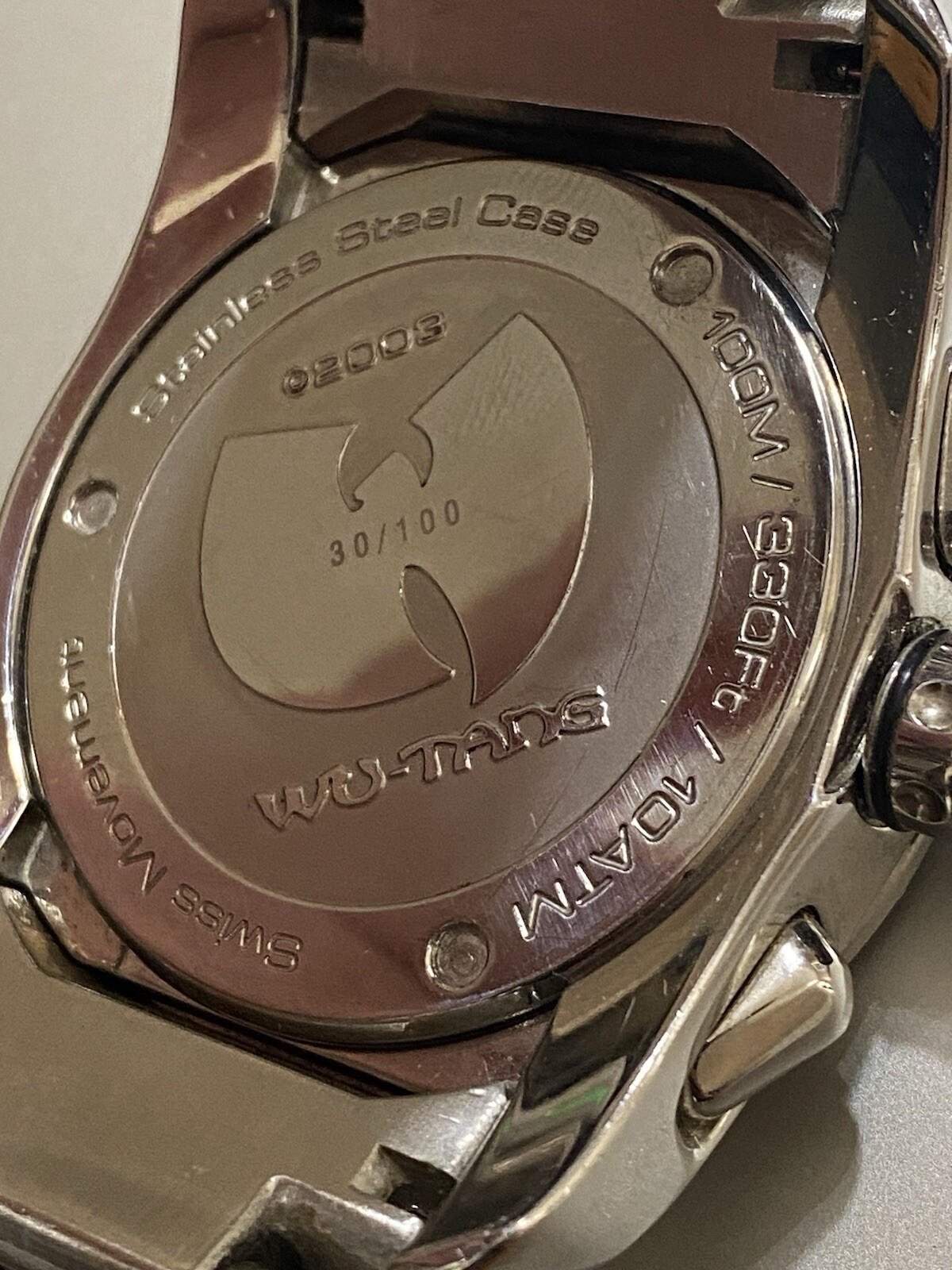 Wu-Tang Vintage Watch **Extremely RaRe**2003 Stainless Quartz 30/100 Wu Wear