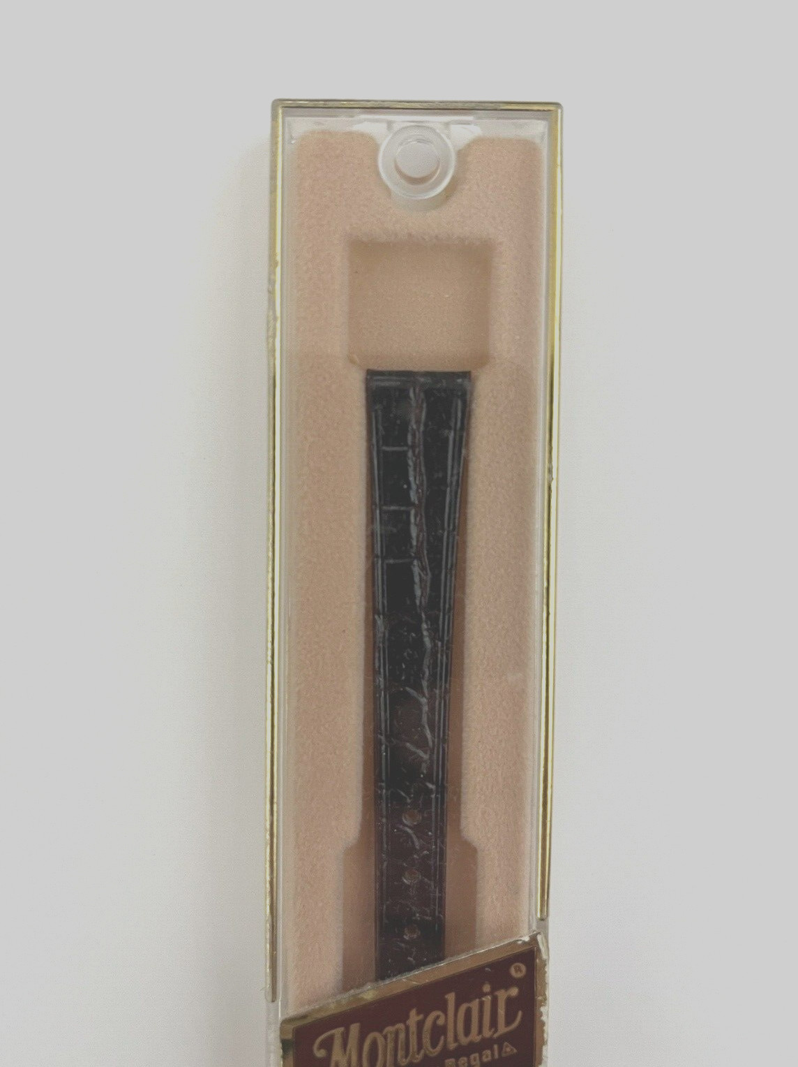 Vtg. Montclair By Regal # 534 Alligator Calfskin 7/16″ Women’s Wrist Watch Band