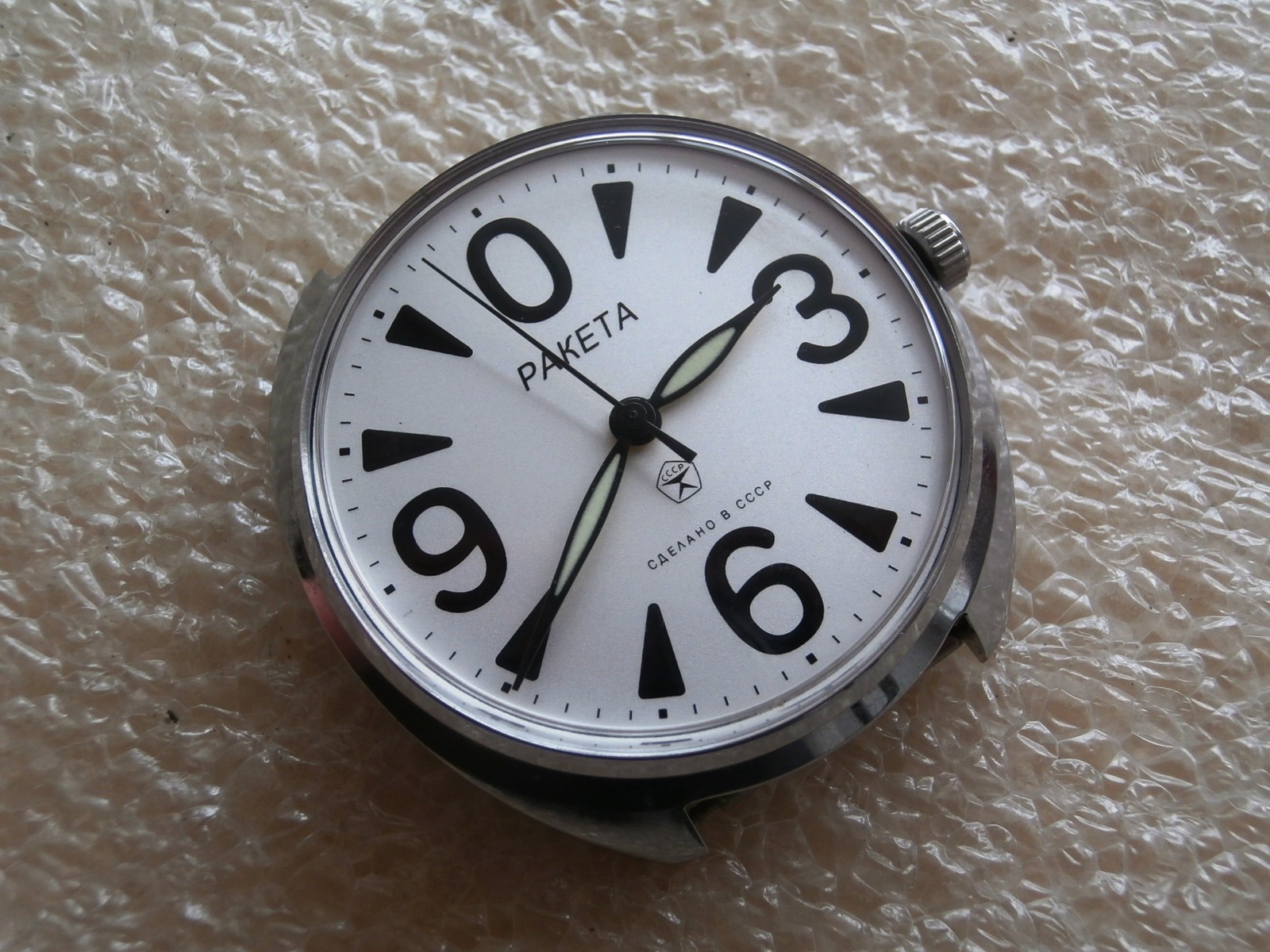 Watch RAKETA Zero, vintage movement, SOVIET/USSR, RUSSIA