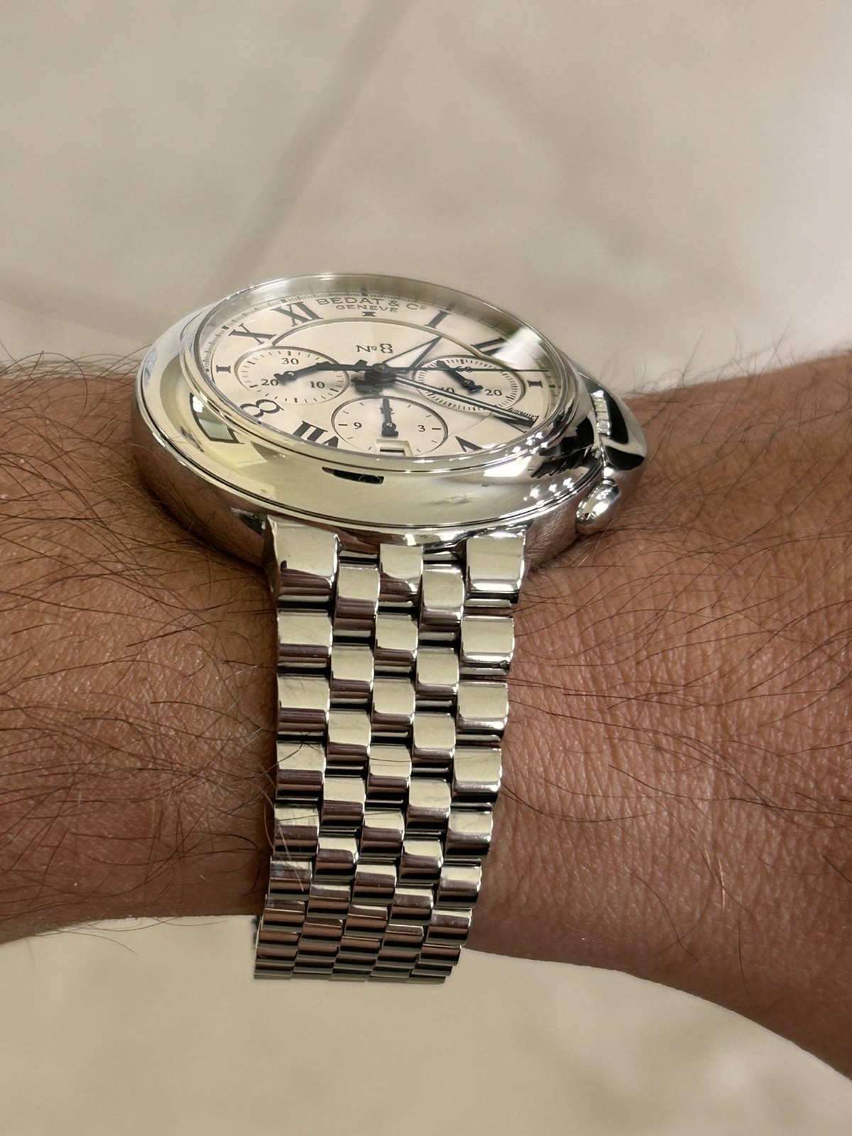 Bedat & Co Date Ref. 830 41.5mm Automatic Chronograph #W280942-1