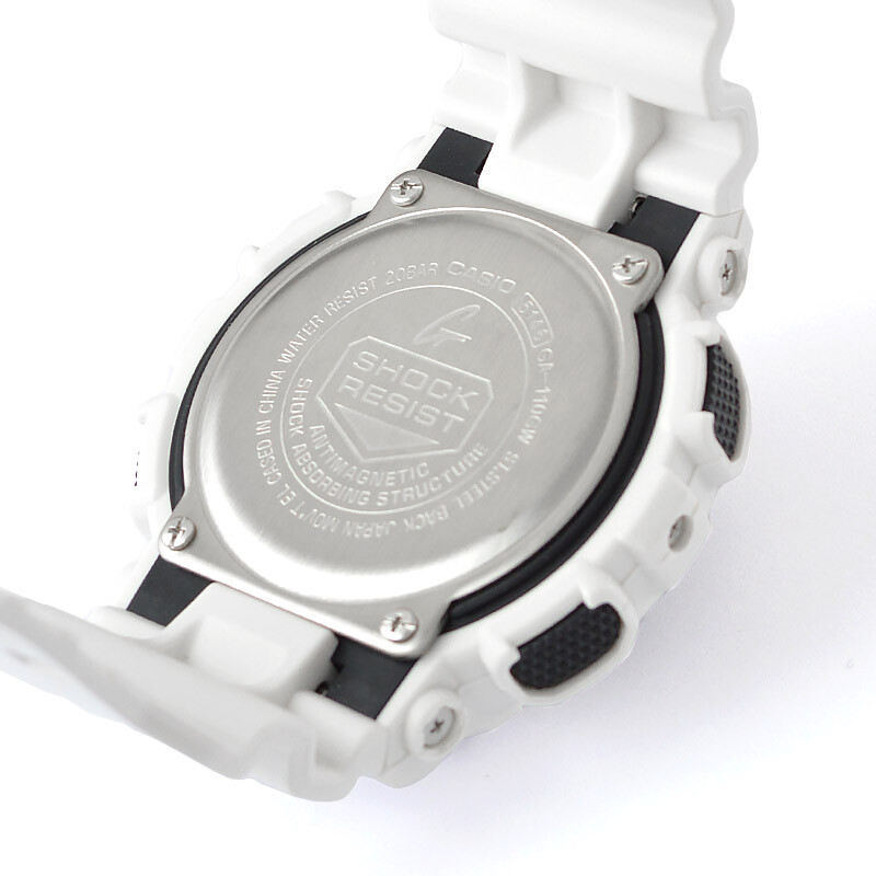 CASIO G-SHOCK GA-110GW-7AJF Big Case White Black Dial Watch GA-110GW-7A Men’s