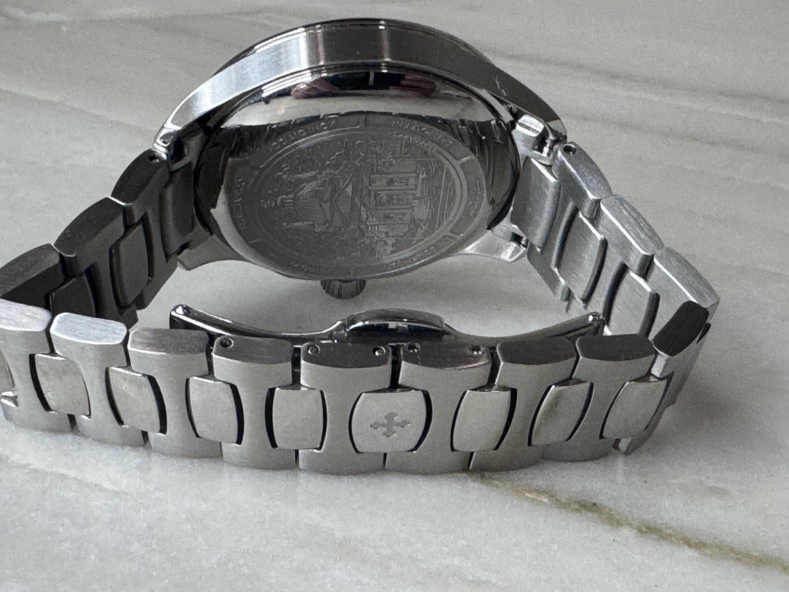 Venezianico Redentore Automatic MOP Dial Diamond Markers SS Complete Set