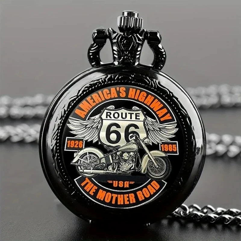 Retro Double Dragon Pattern Golden Silvery Quartz Pocket Watch Classic Style
