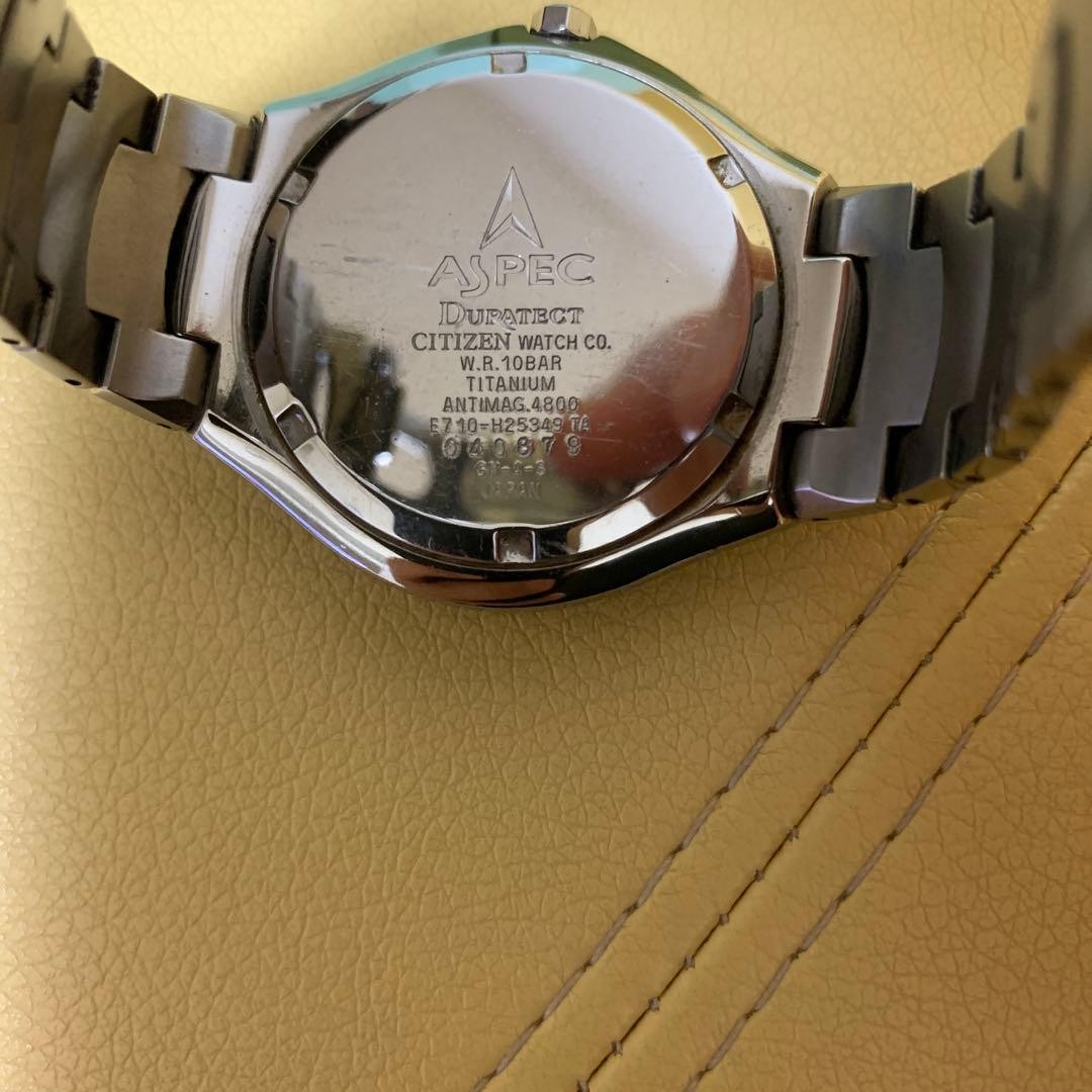Citizen ECO DRIVE ASPEC E710 Wristwatch 【USED】