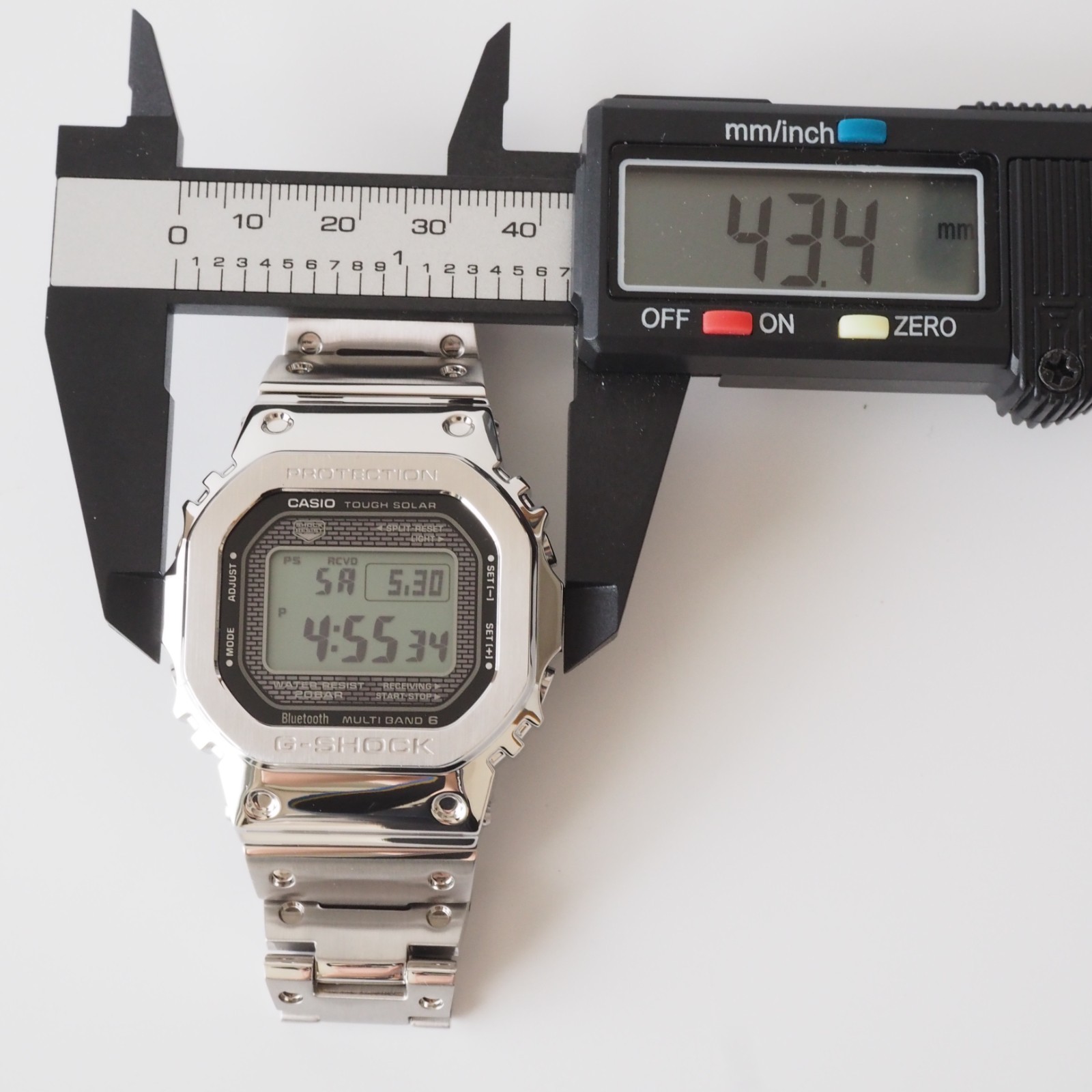 Casio G-Shock GMW-B5000D-1JF Solar Full Metal Radio Men’s Box
