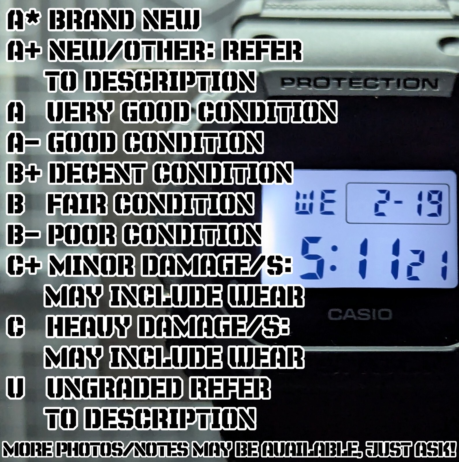 Casio G-Shock UTILITY BLACK DW-5600 BlackOut Cordura Band Square DW-5600BCE-1
