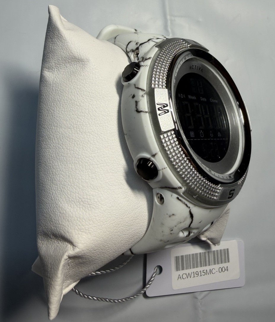 Activa Summit X Invicta Digital Watch 50mm White Camouflage