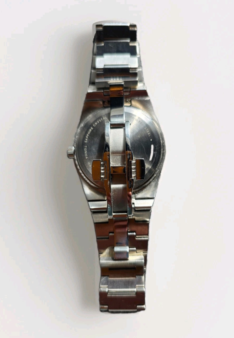 Tissot PRX 40mm Green Dial Swiss Quartz Stainless Steel Watch T137.410 Excellent