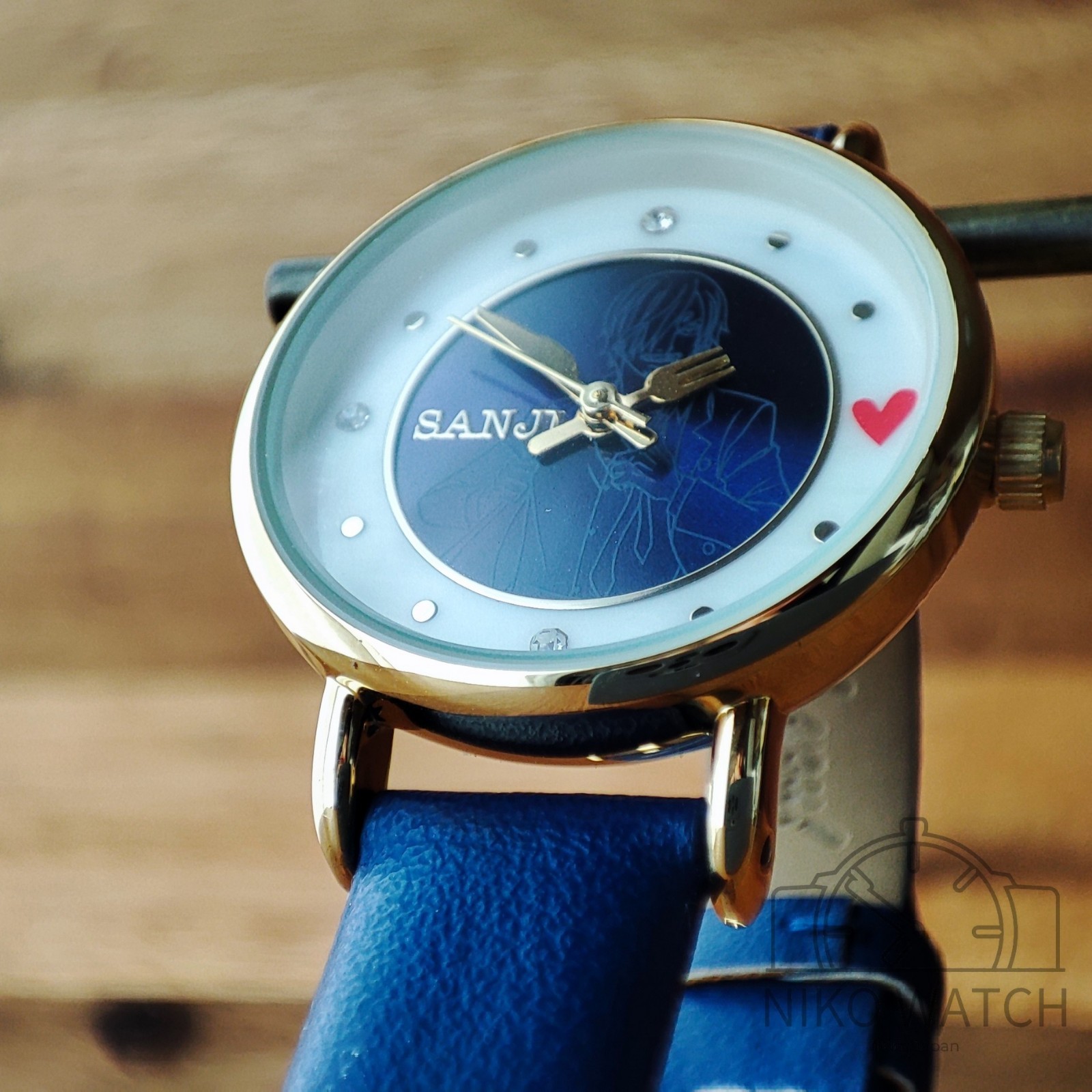 One Piece Sanji Watch Blue Dial Black Strap USJ Limitd Premium 2019 [Excellent]