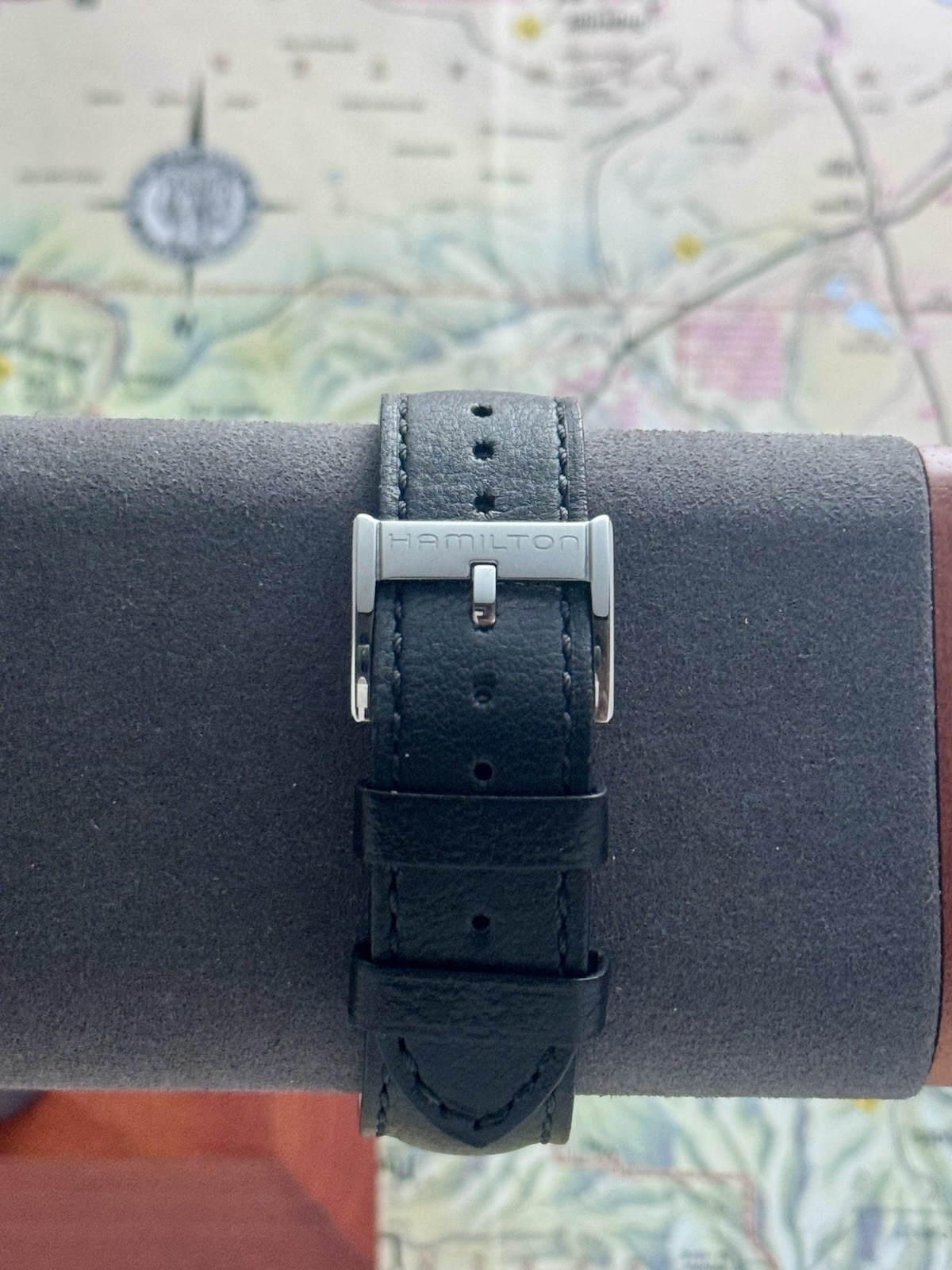 Hamilton Intra-Matic Reverse Panda Chronograph Full Set