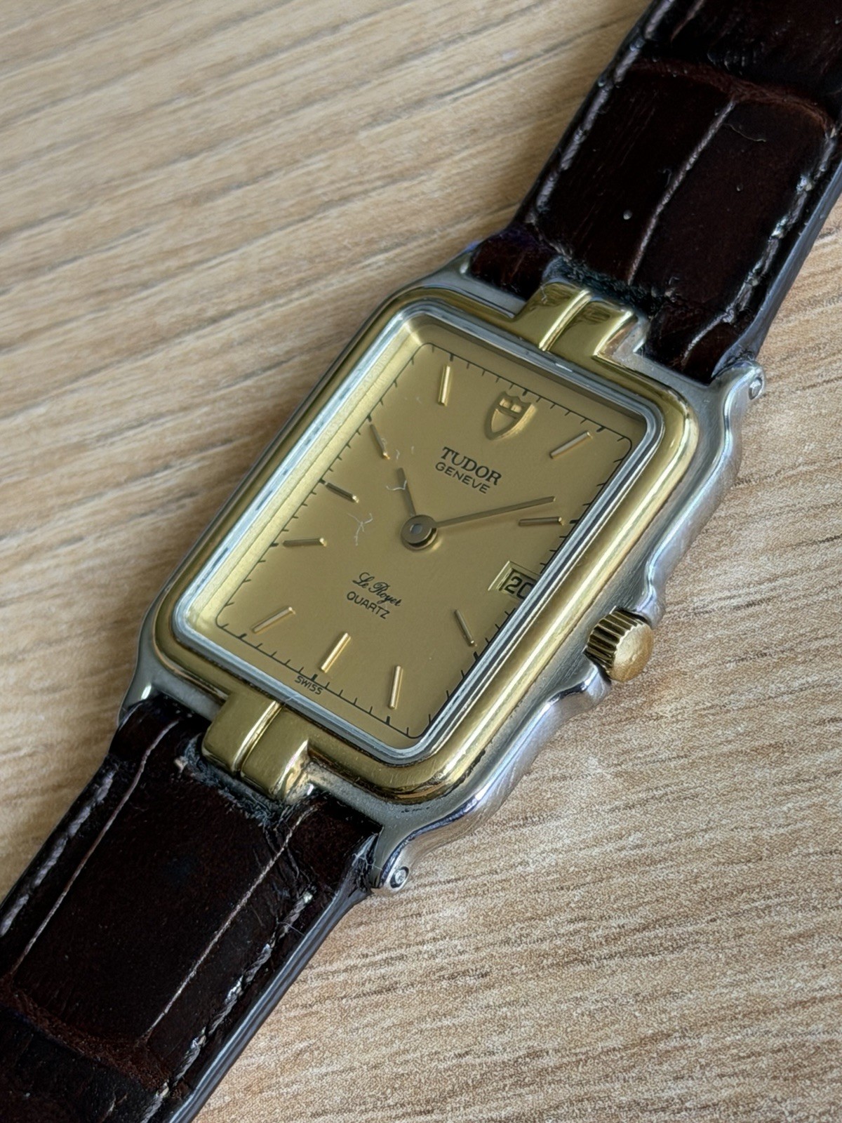 Tudor Le Royer 15009 Quartz Two Tone Preserved Men’s Original