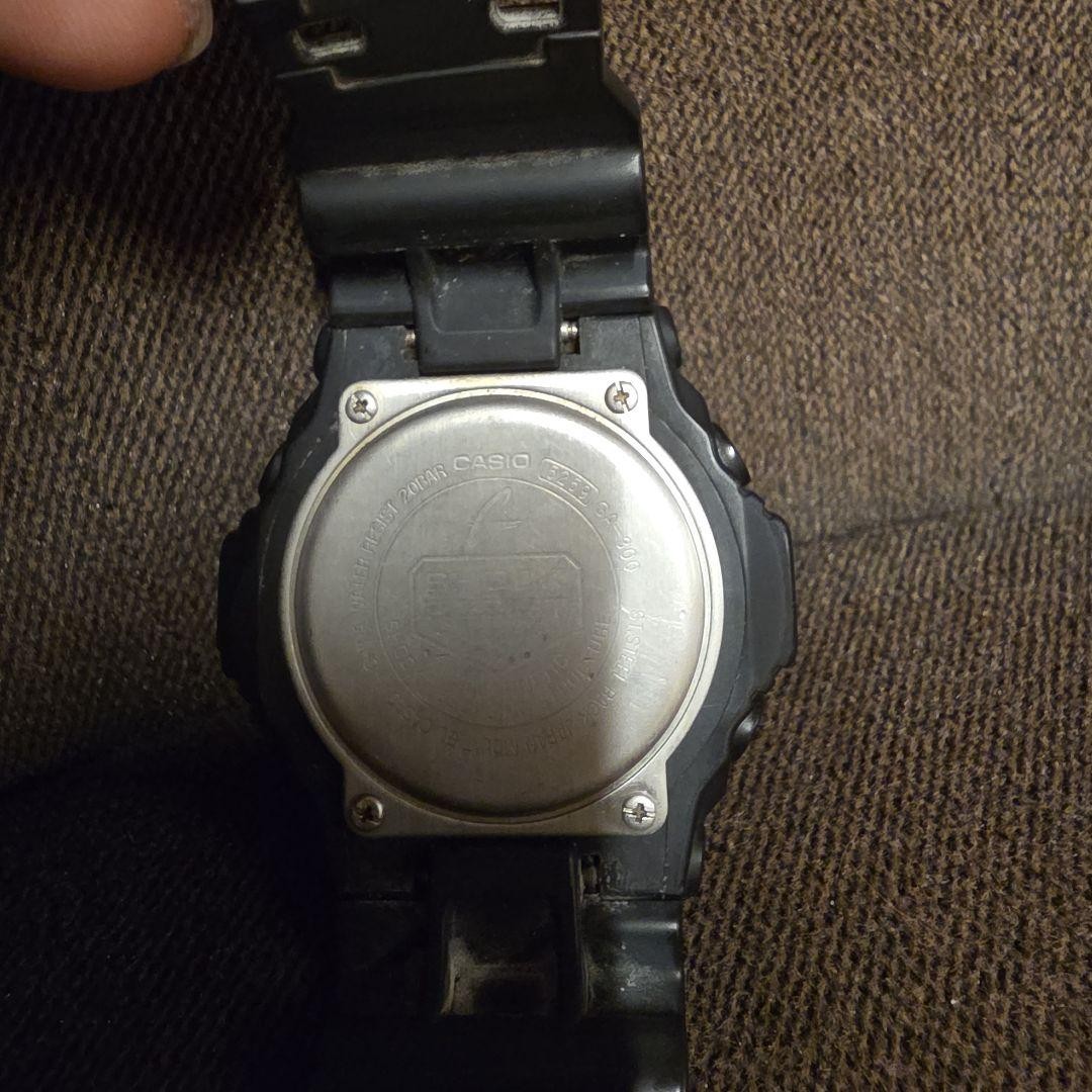 G-SHOCK Digital Watch Transparent Back Shockproof Used G1205