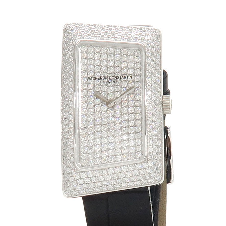 Vacheron Constantin 1972 Asymmetrical 25515 White Gold 38mm Quartz #SNW679